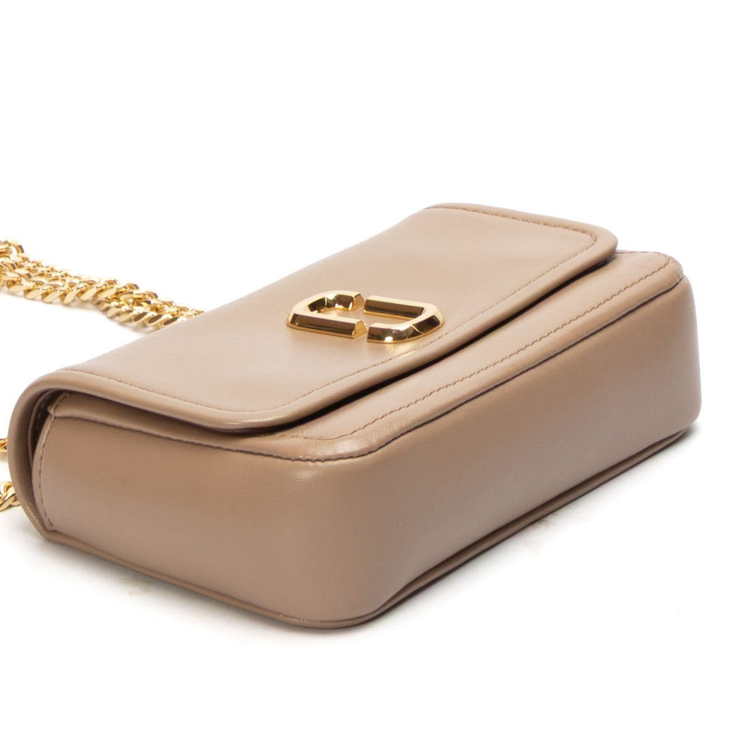 Marc Jacobs Glamshot Beige Crossbody Bag
