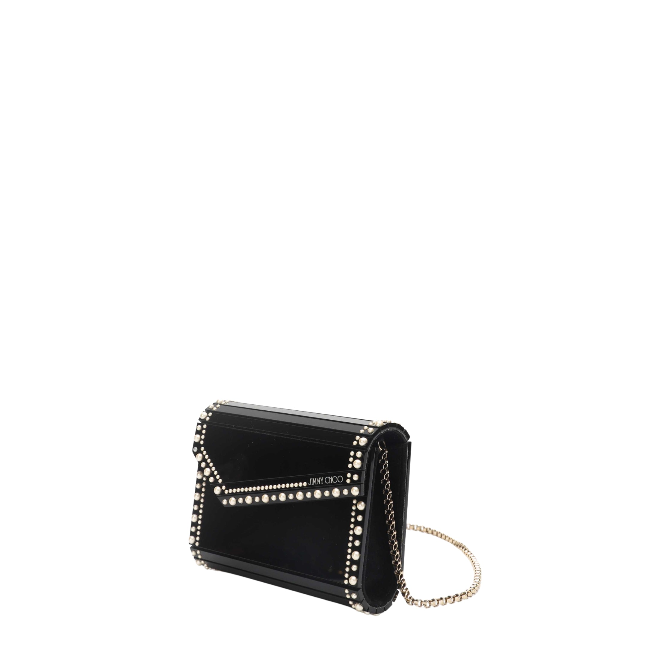 Jimmy Choo Candy Black Clutch