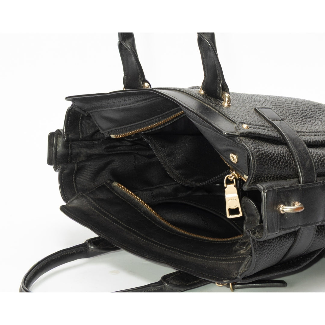 Coach Black Swagger Carryall Satchel