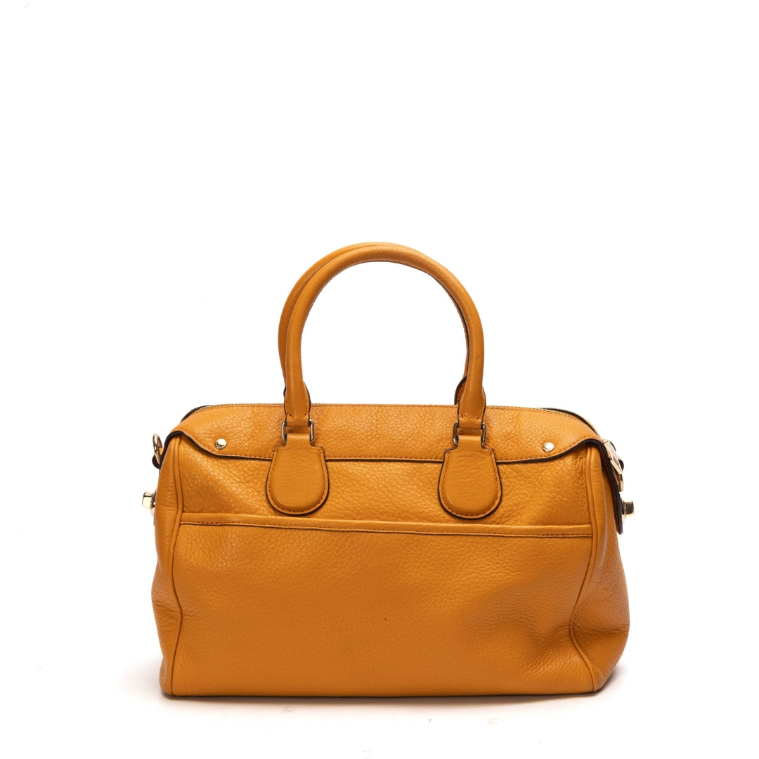Coach Mustard Yellow Bennett Satchel