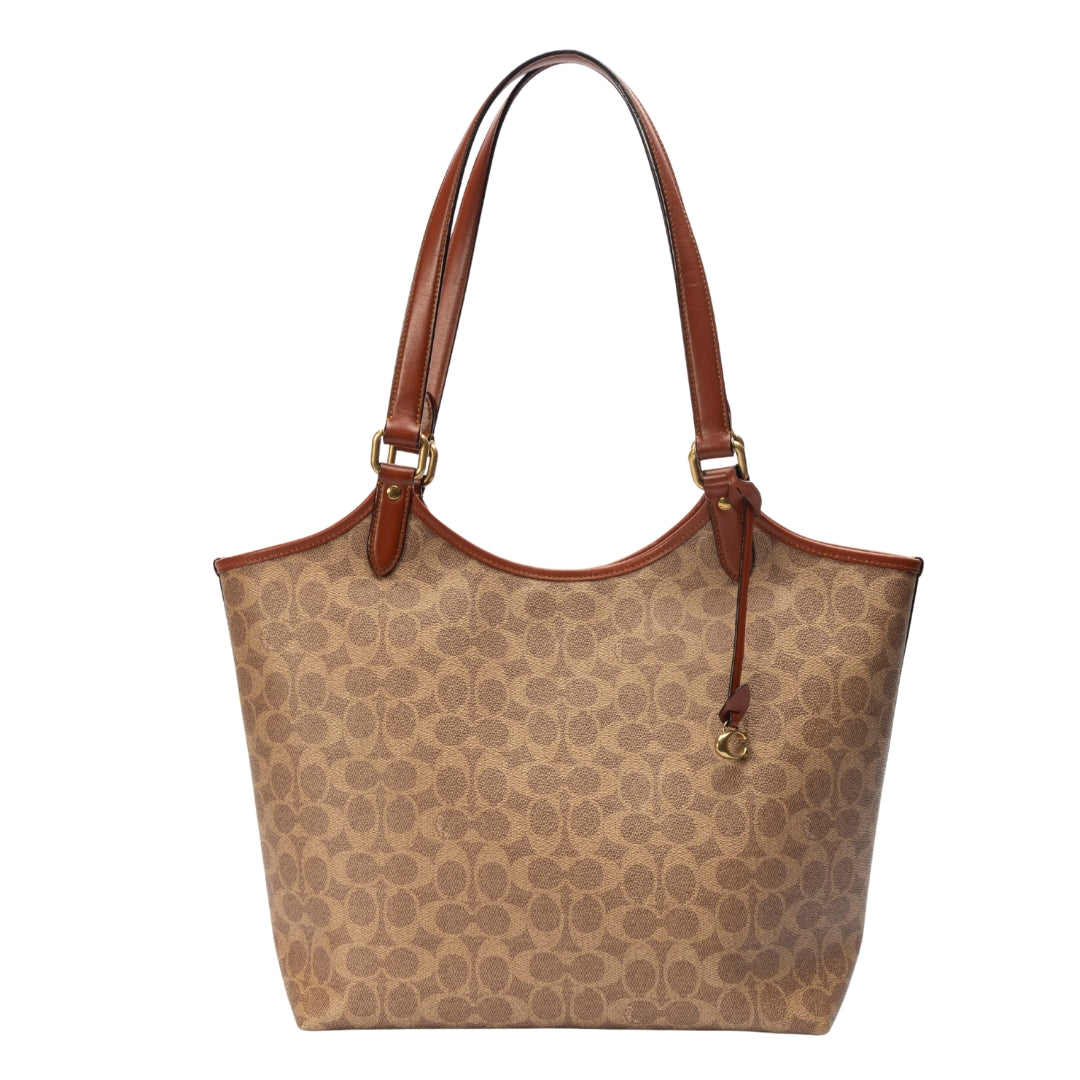 Coach Signature Canvas Day Tote
