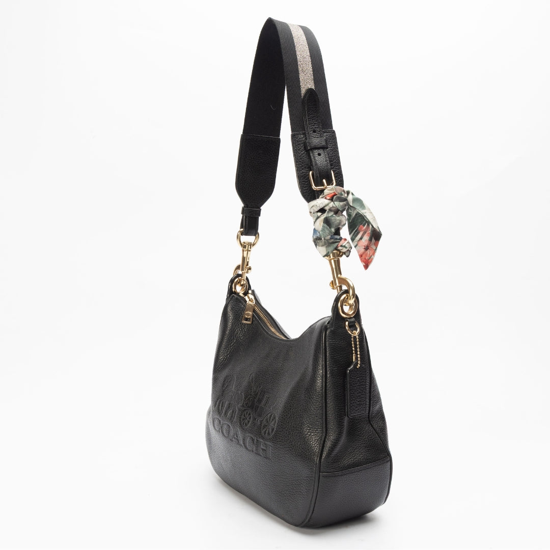 Coach Jes Black Hobo Bag