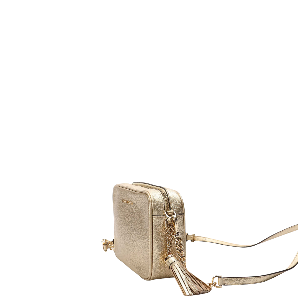 Michael Kors Ginny Metallic Crossbody Bag