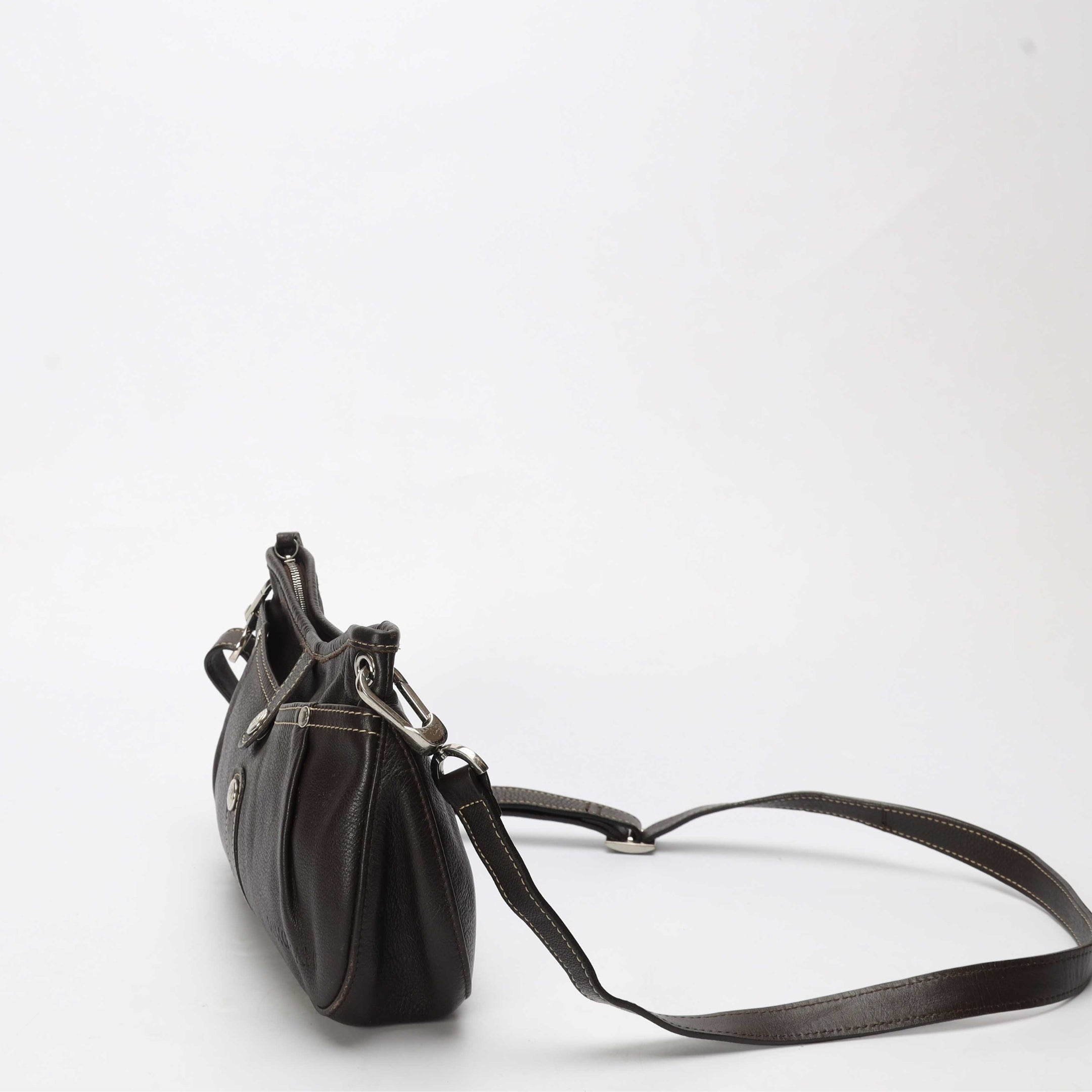 Longchamp Black Vintage Shoulder Bag