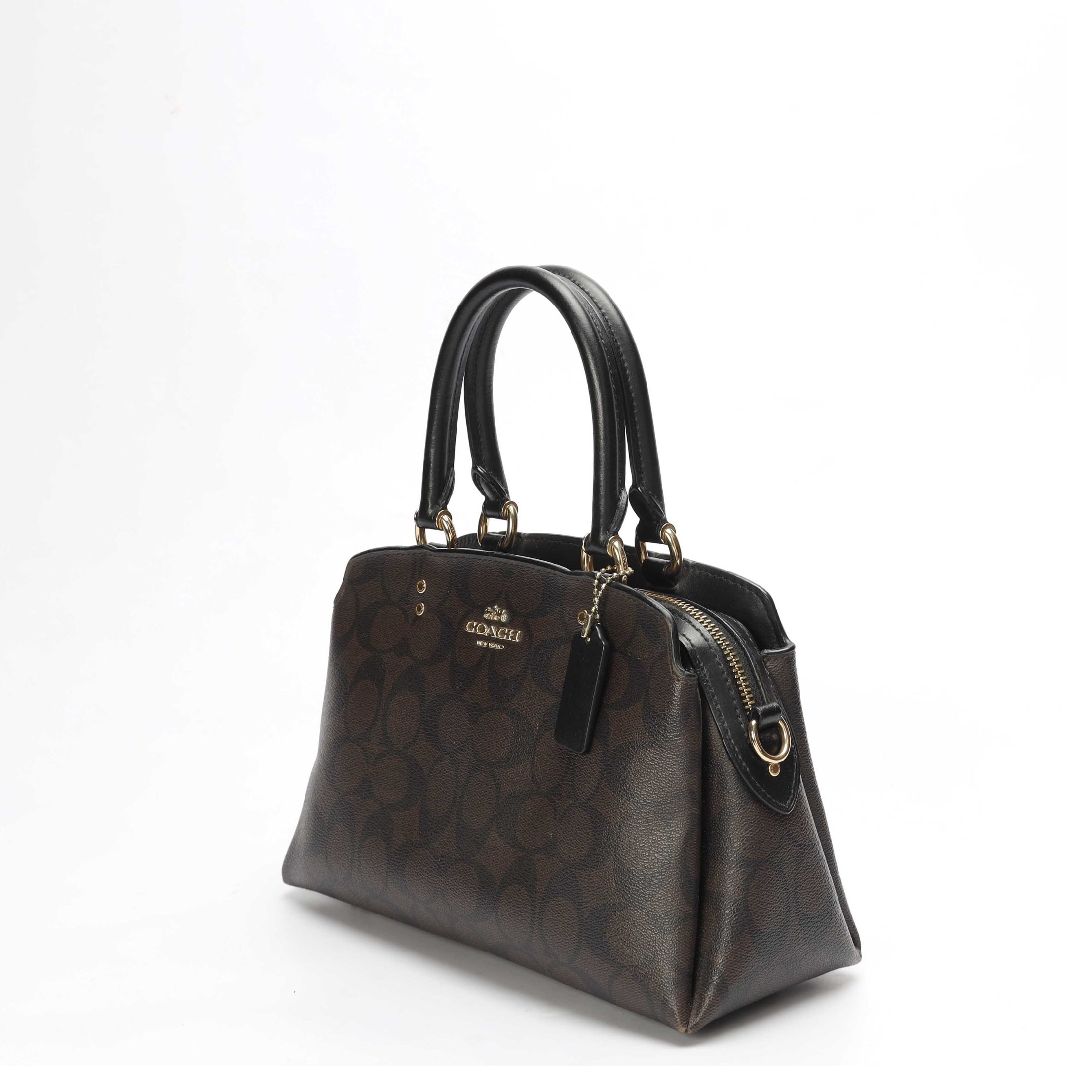 Coach Lillie Signature Canvas Carryall Satchel