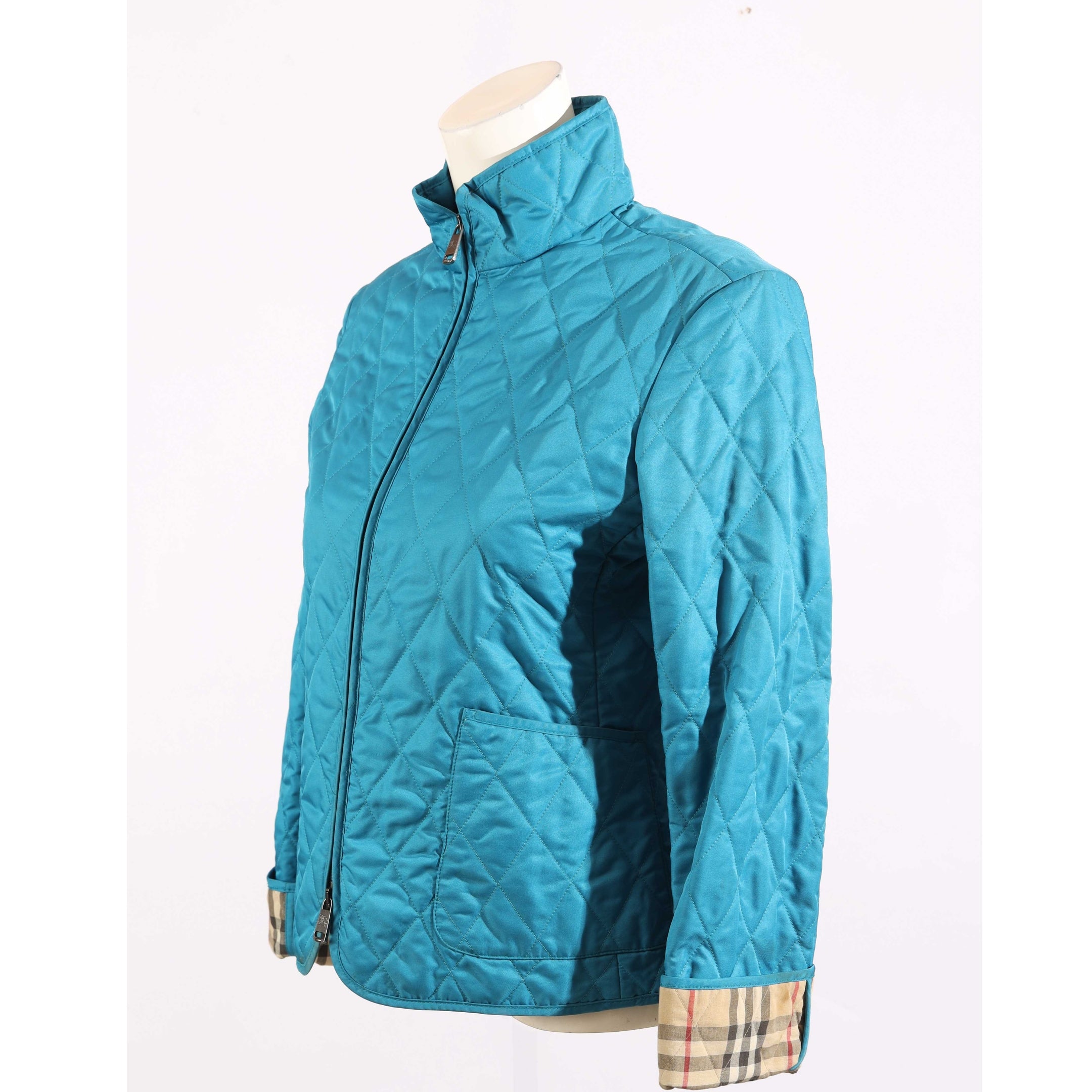 Burberry Brit Blue Quilted Copford Jacket