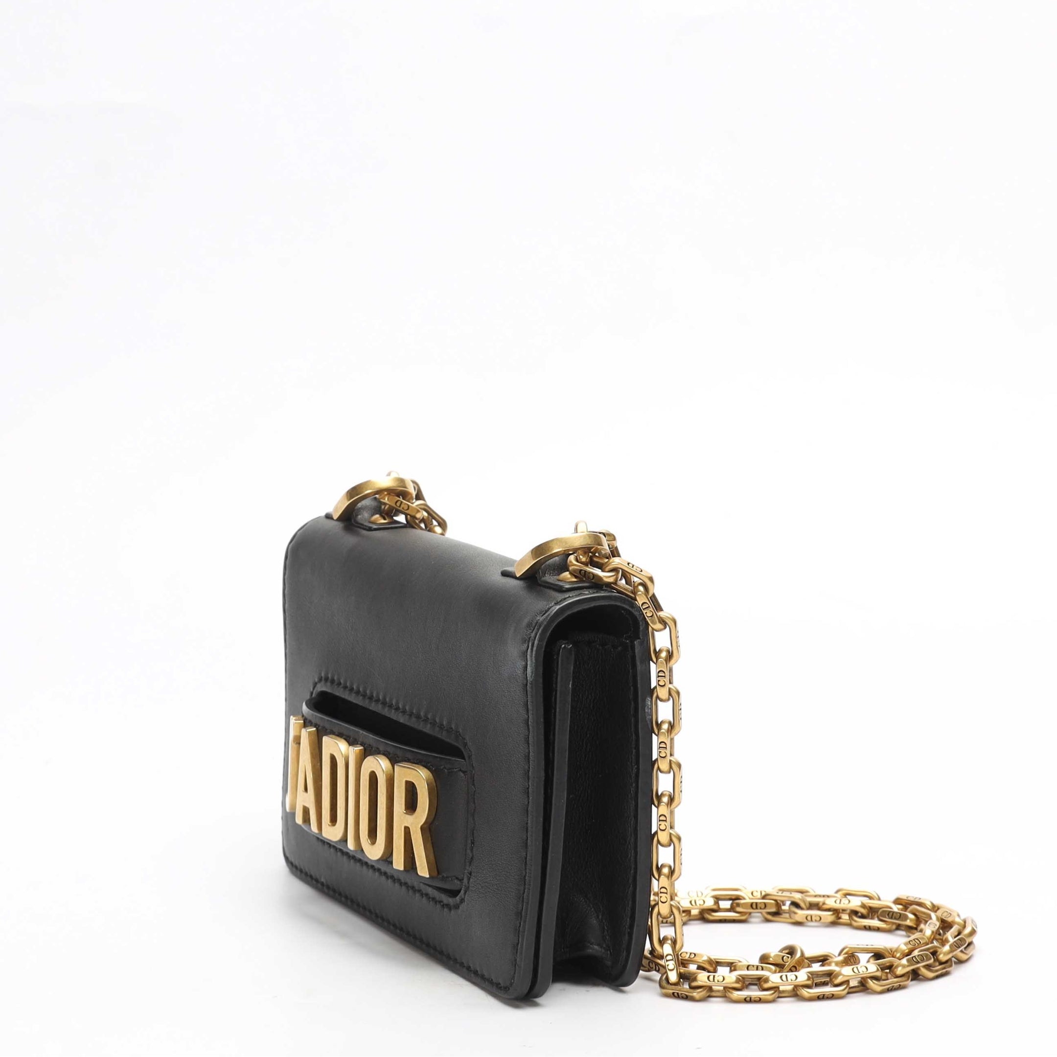 Dior Black J'adior Chain Shoulder Bag