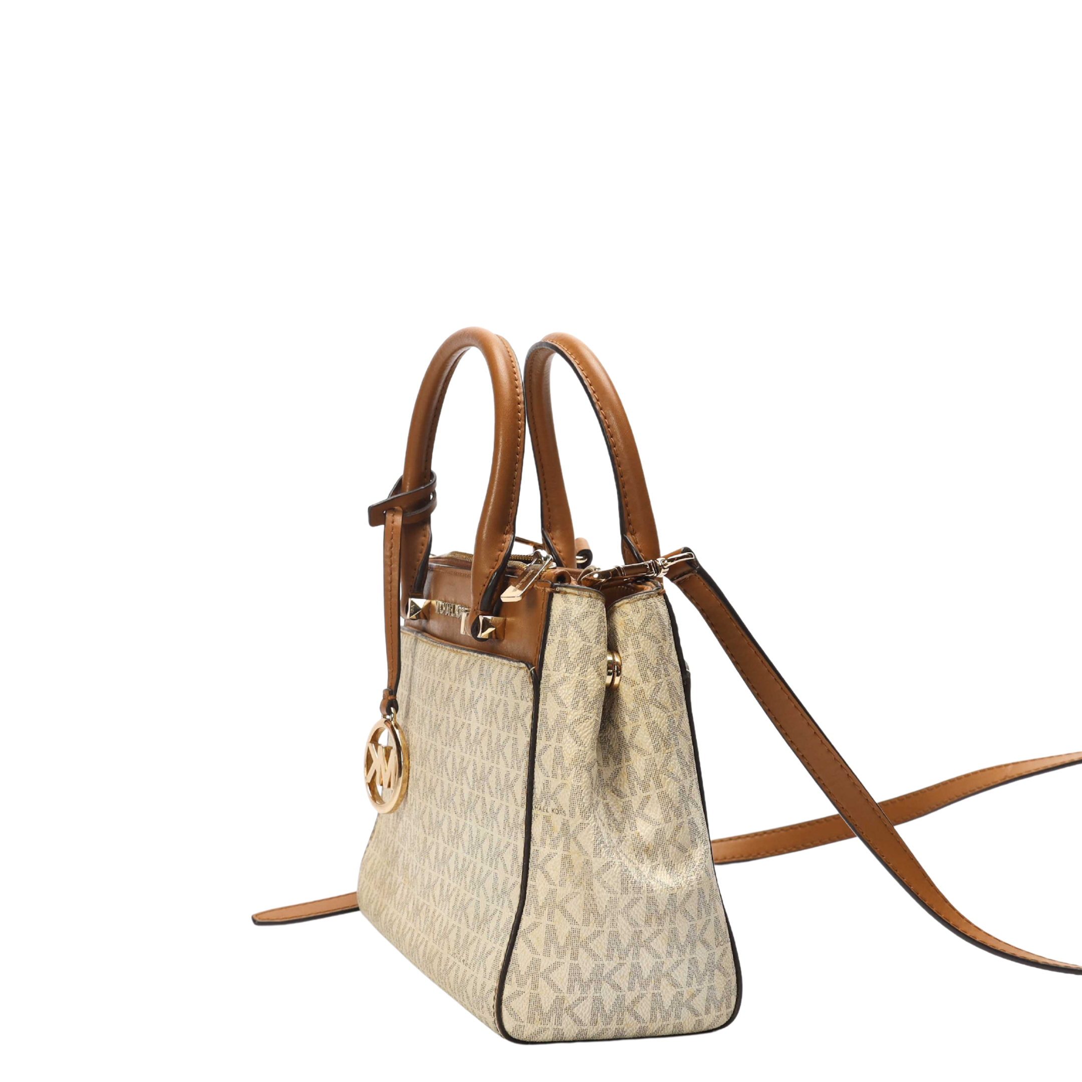Michael Kors Gibson Small Signature Logo Satchel