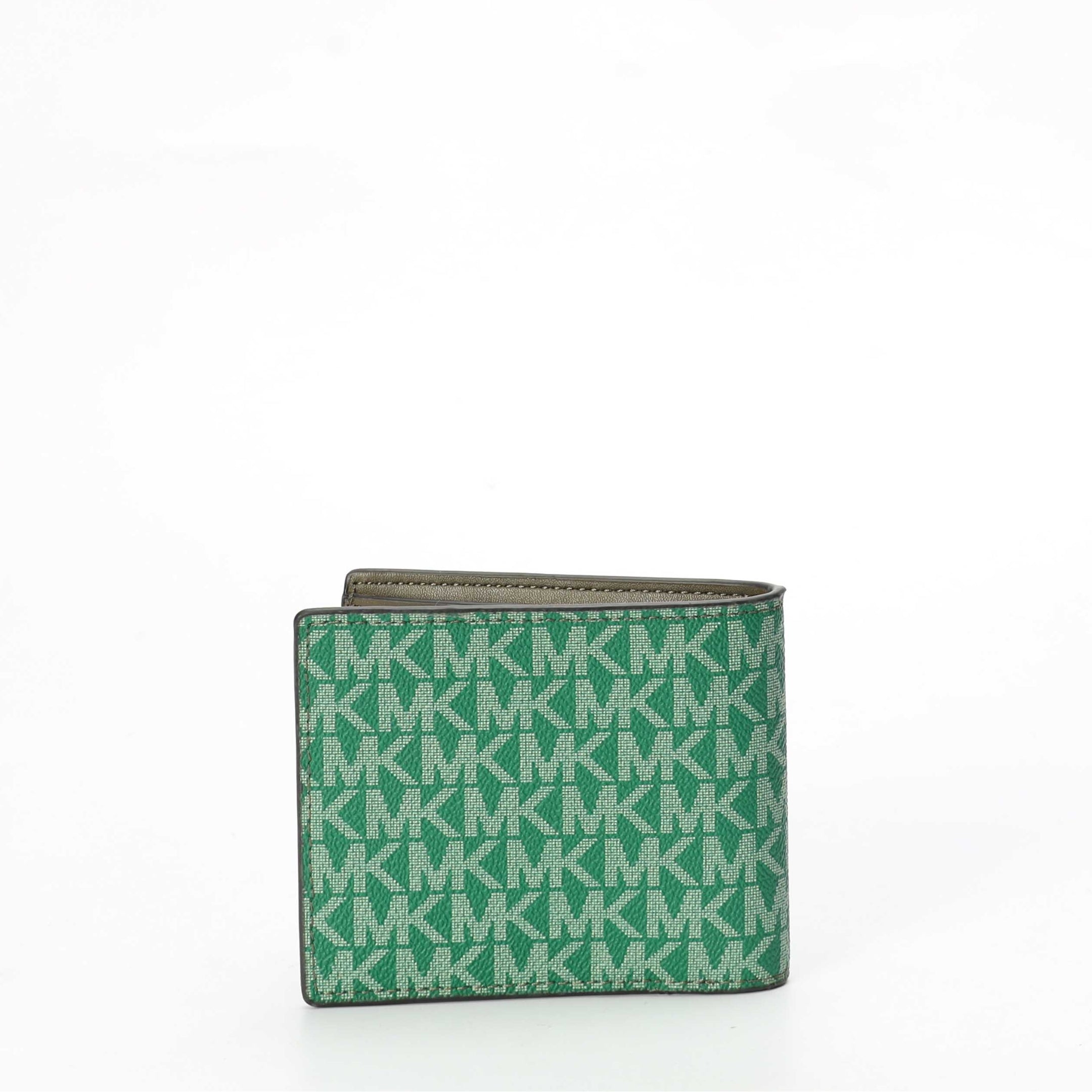 Michael Kors Hudson Green Logo Billfold Wallet