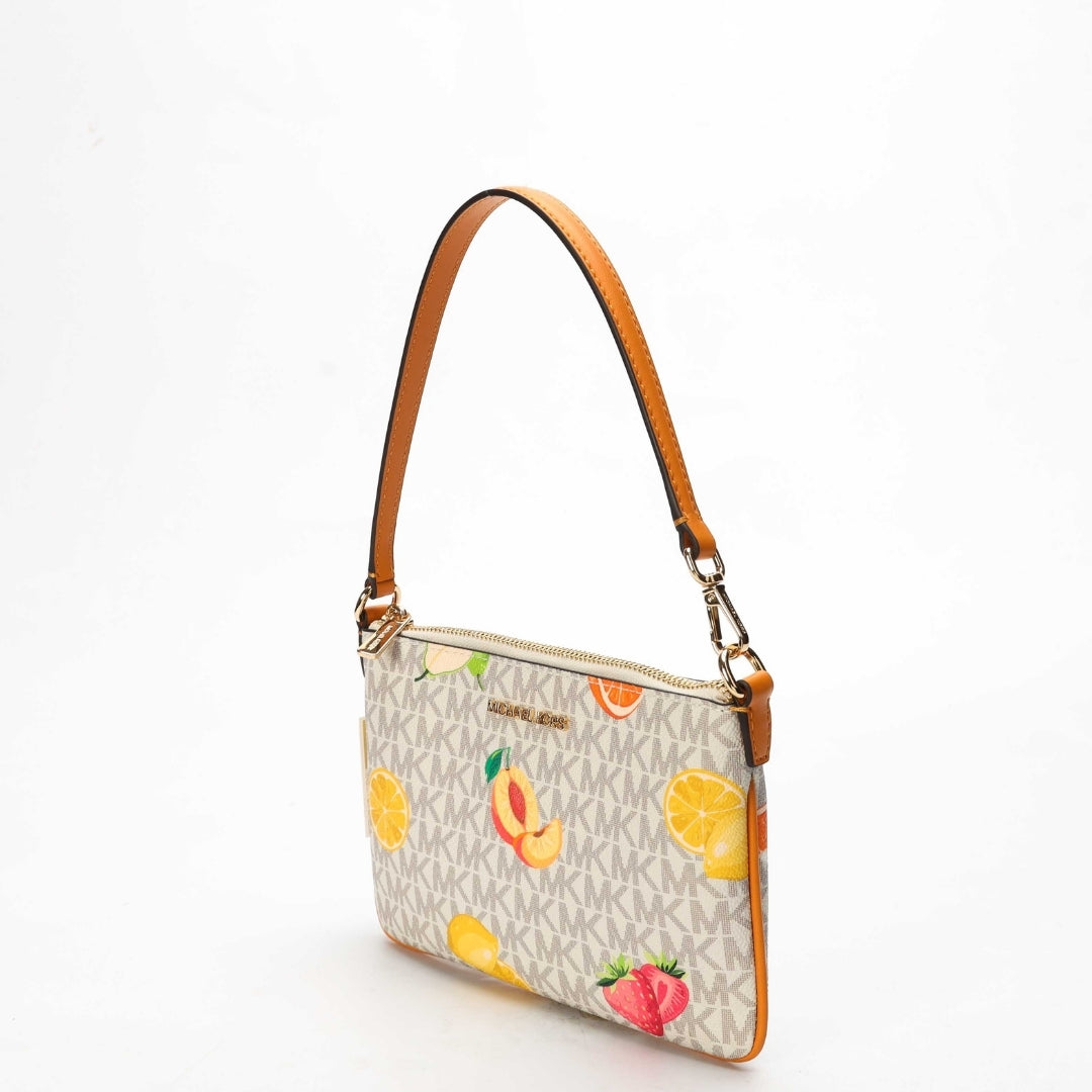 Michael Kors Jet Set Travel Small Printed Logo Wristlet