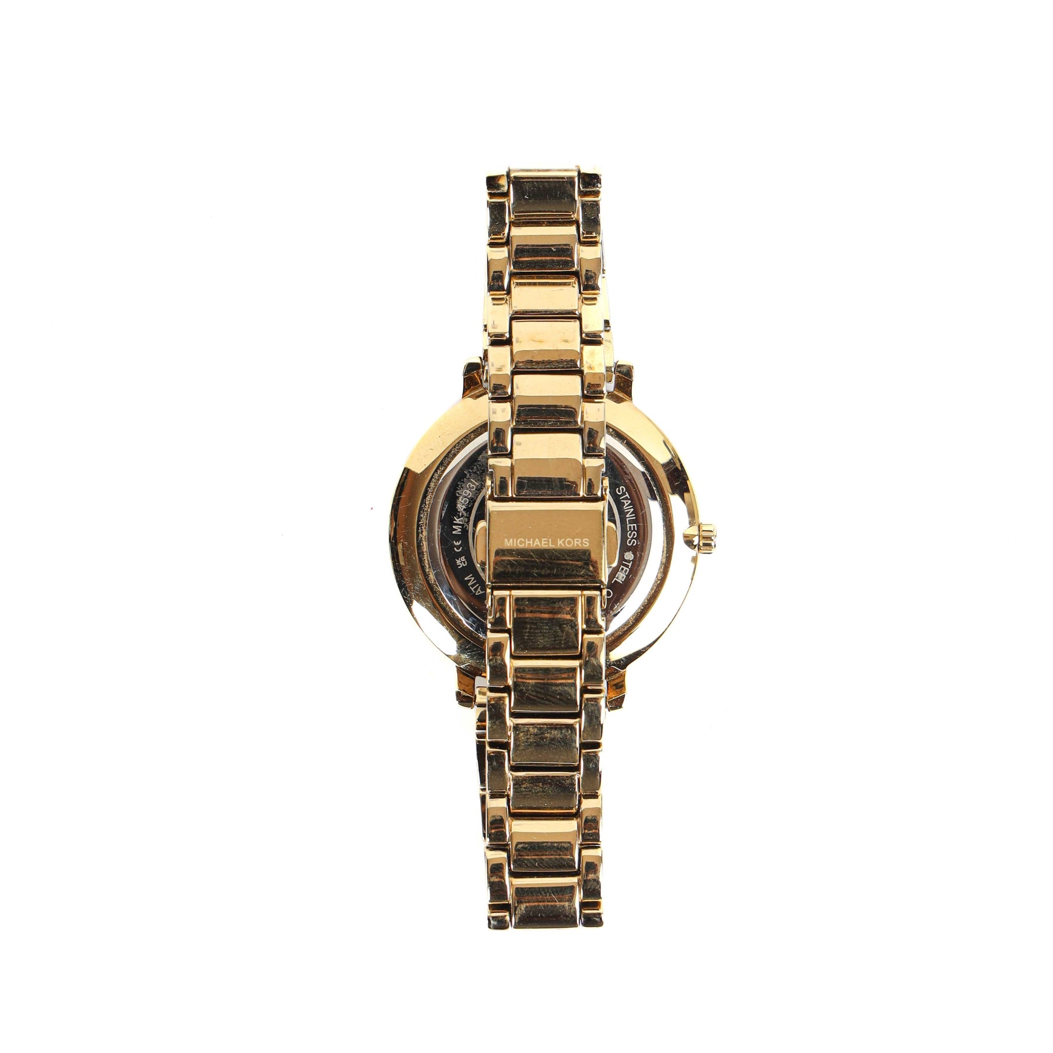 Michael Kors Pyper Black Dial Stainless Steel Analog Watch