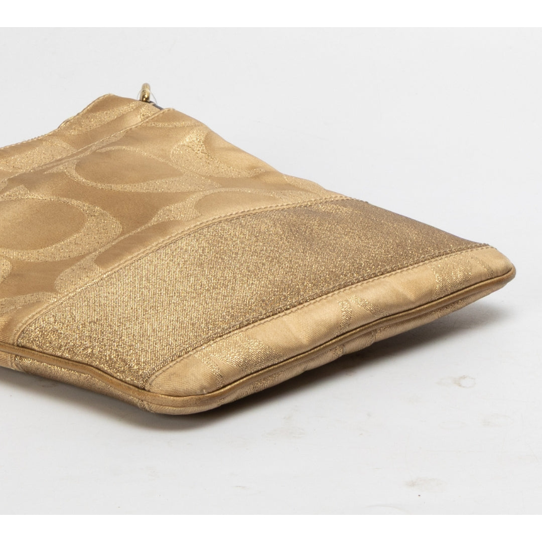 Coach Golden Beige File Crossbody Bag