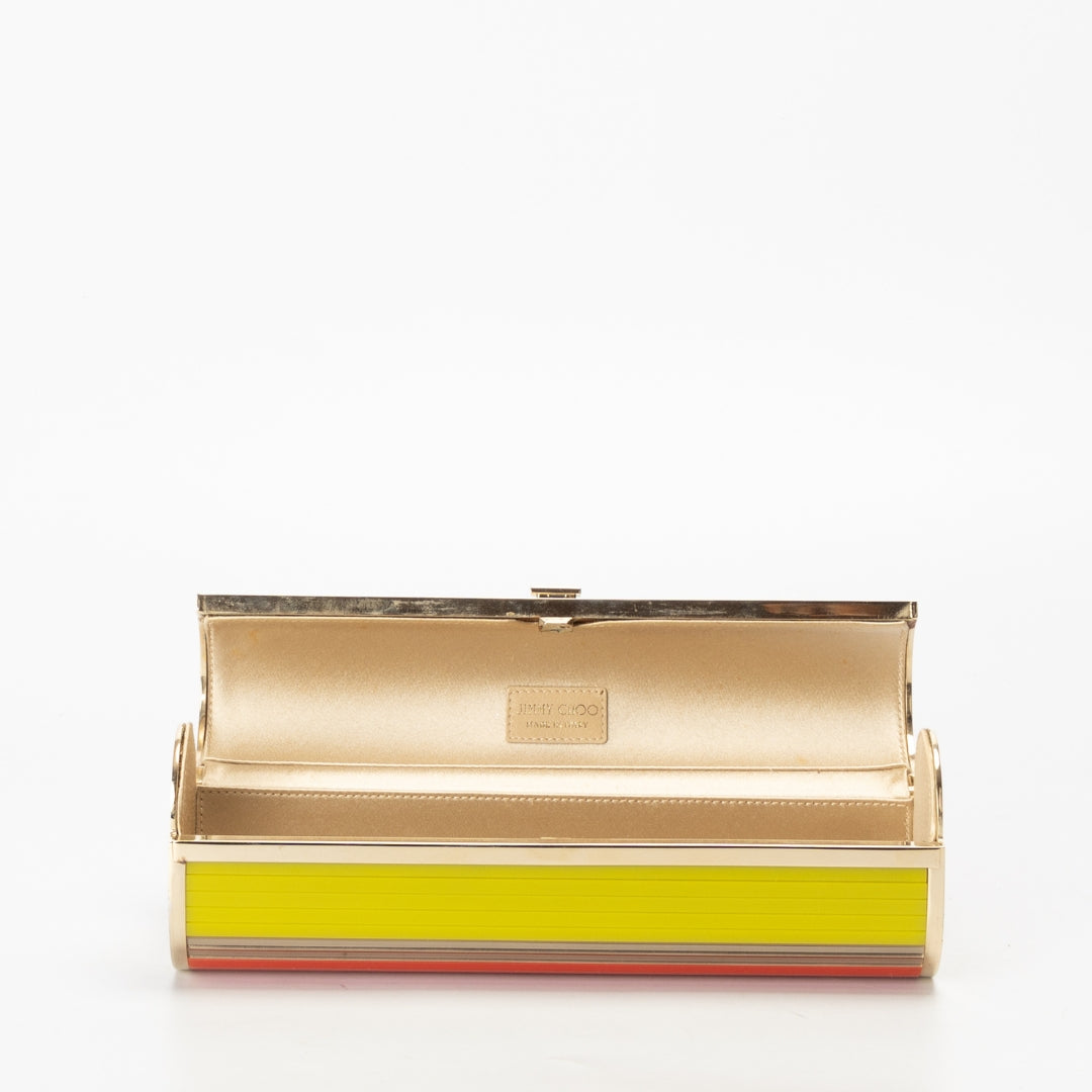 Jimmy Choo Cosma Disco Bar Clutch