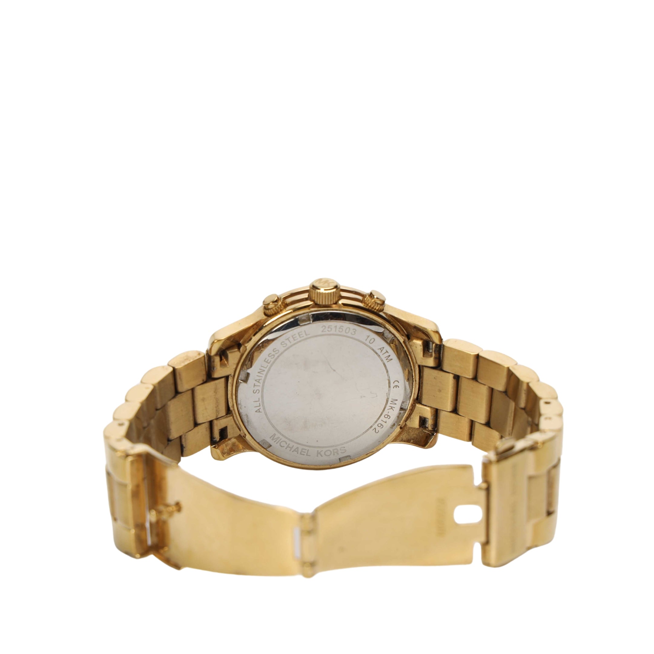Michael Kors Runway Orange Dial Watch