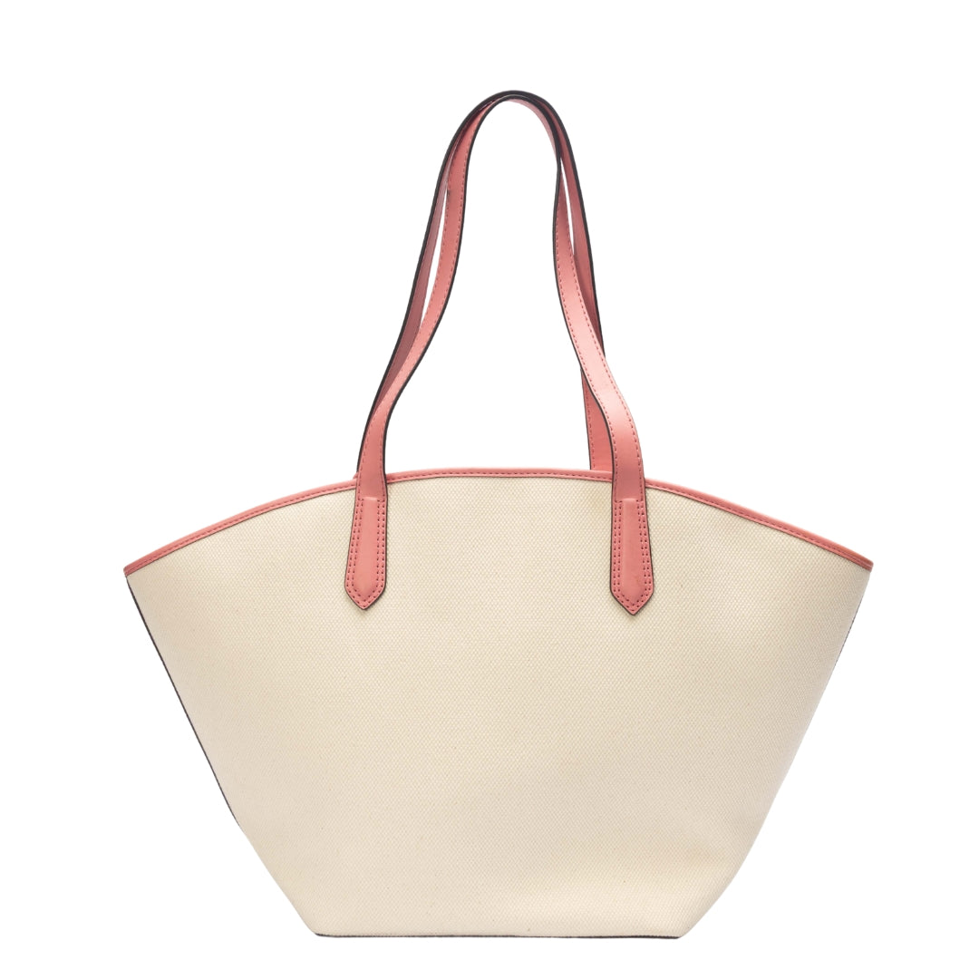 Michael Kors Kimber White/Pink Tote
