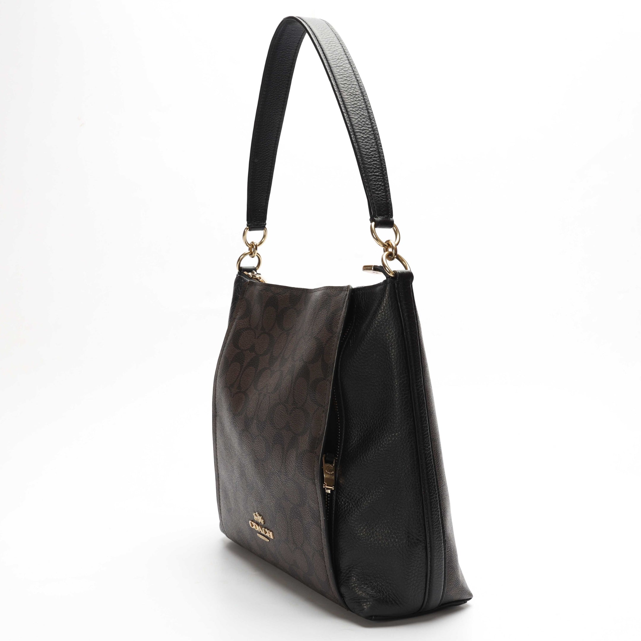 Coach Marlon Signature Canvas Hobo Bag