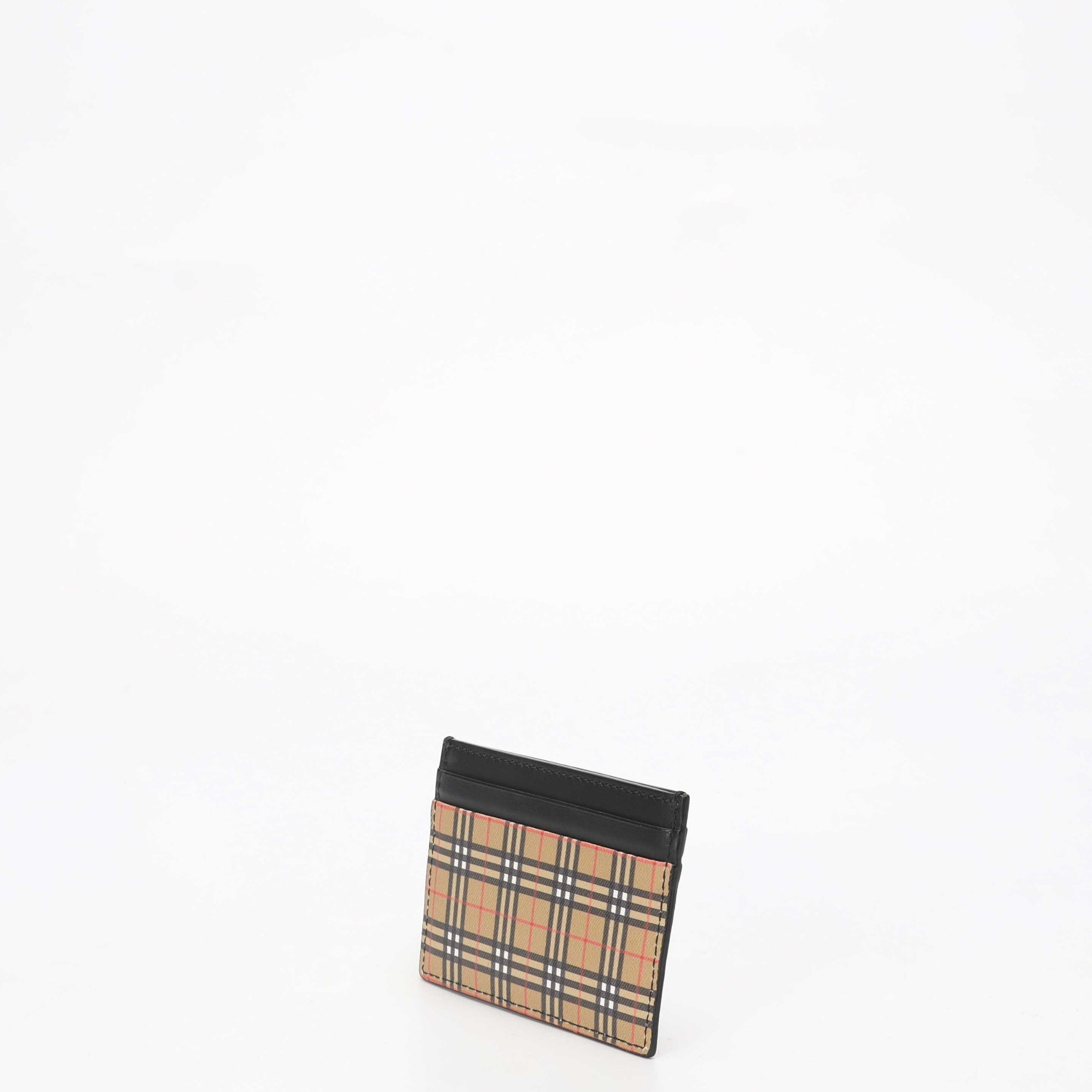 Burberry Checked Card Holder