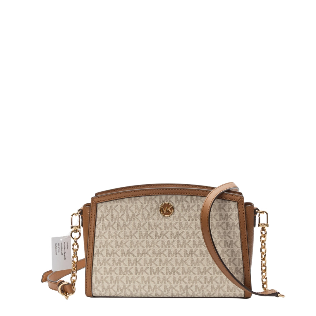 Michael Kors Chantal Signature Logo Messenger Bag