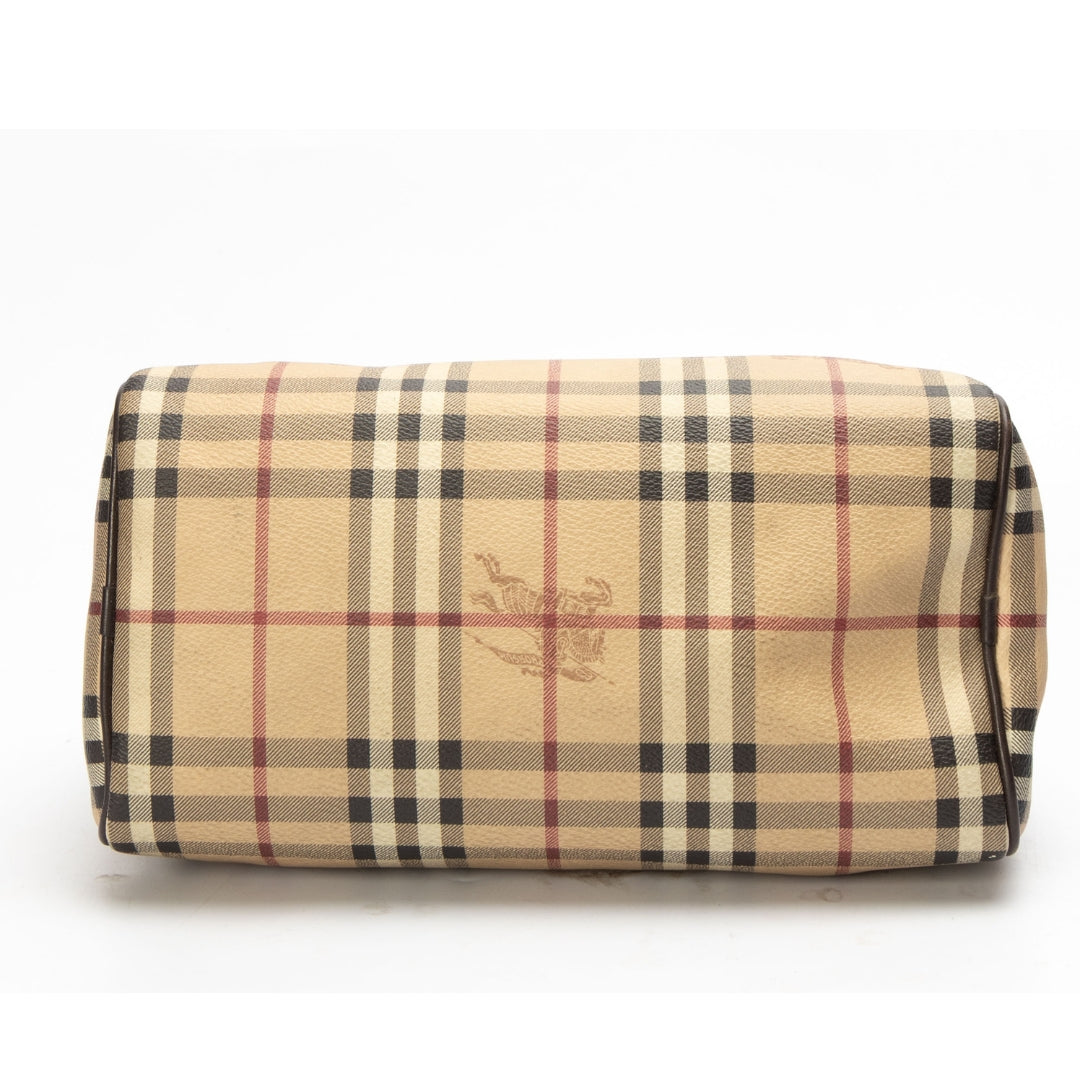 Burberry Haymarket Check Chester Boston Bag