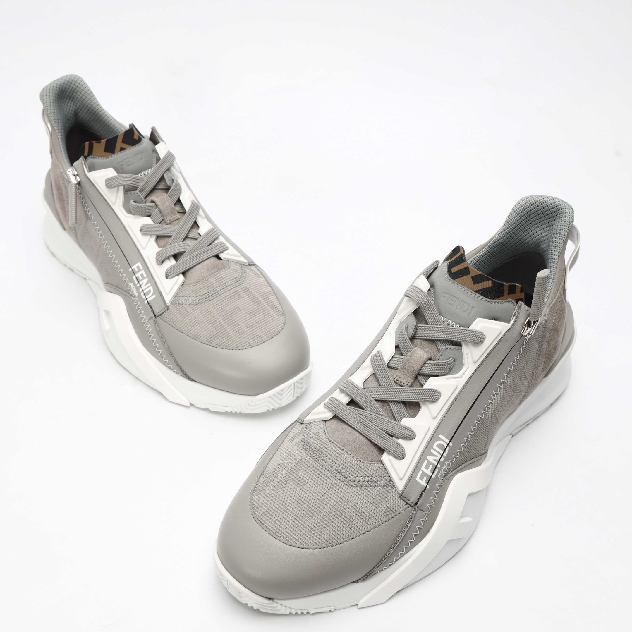 Fendi Flow Grey Sneakers