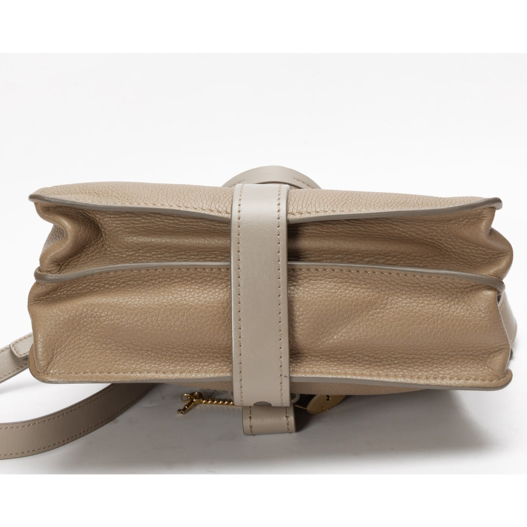 Chloe Beige Aby Day Shoulder Bag