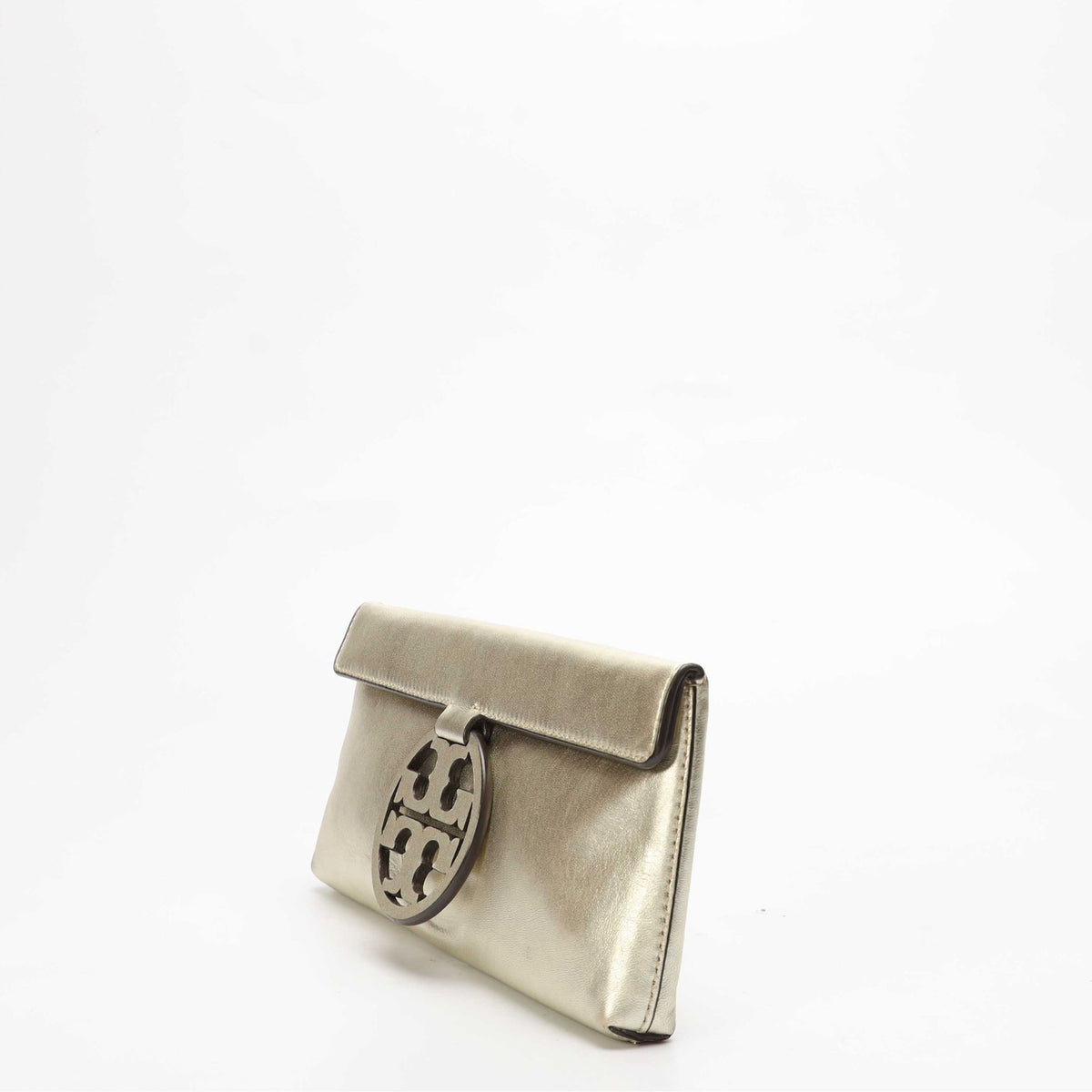 Tory Burch Metalic Miller Clutch