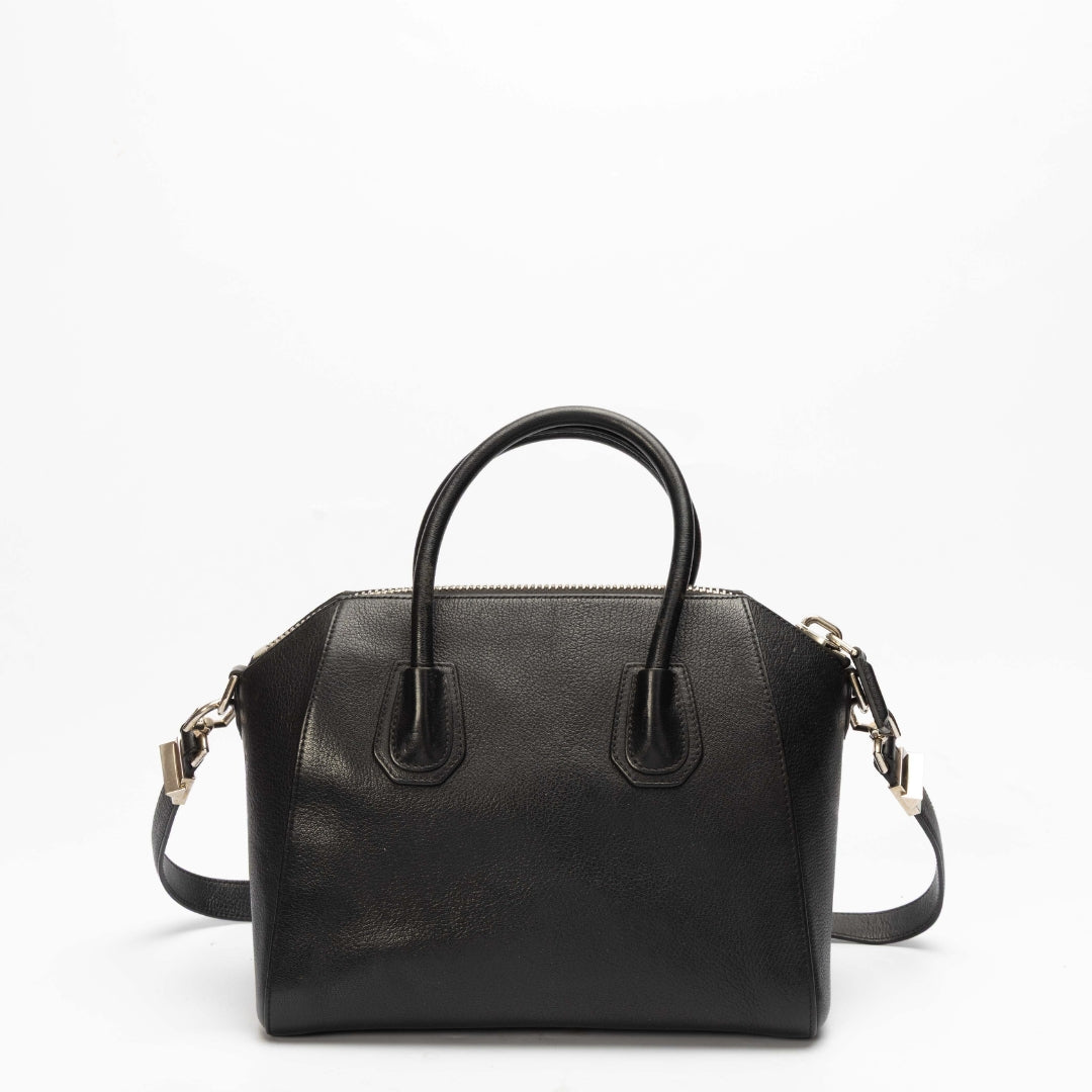 Givenchy Black Leather Antigona Satchel