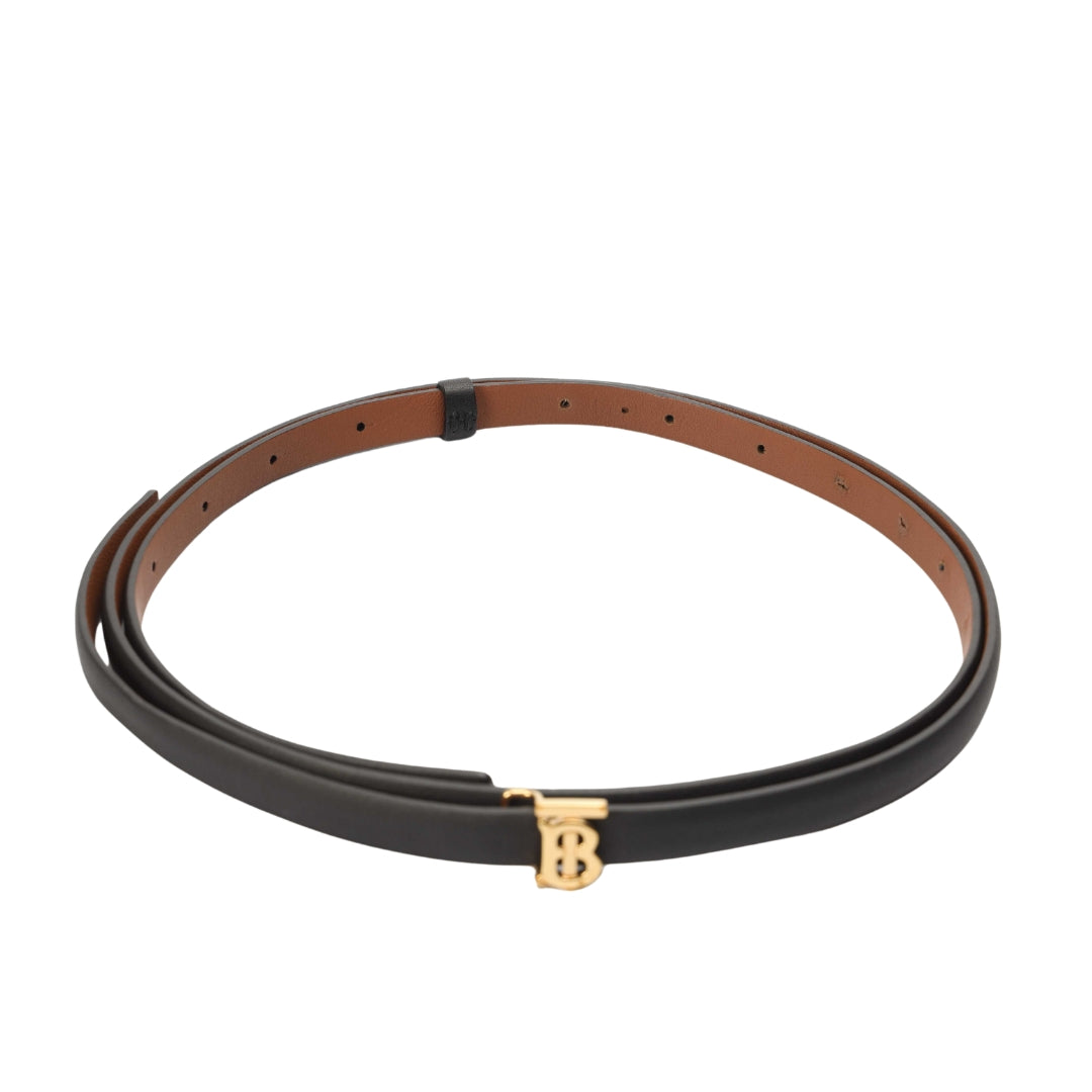 Burberry Logo Slim Reversible Belt