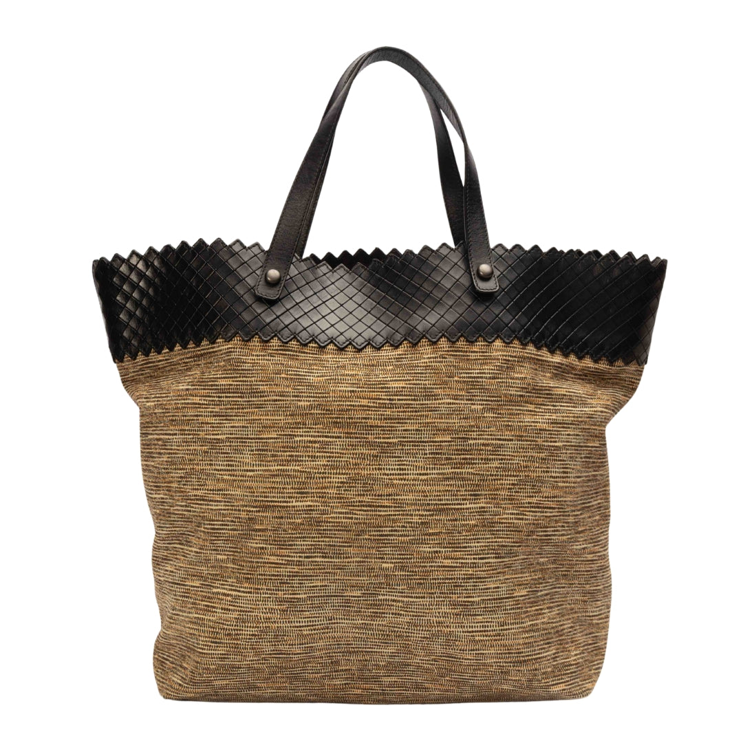 Bottega Veneta Brown Intrecciato Tote Bag