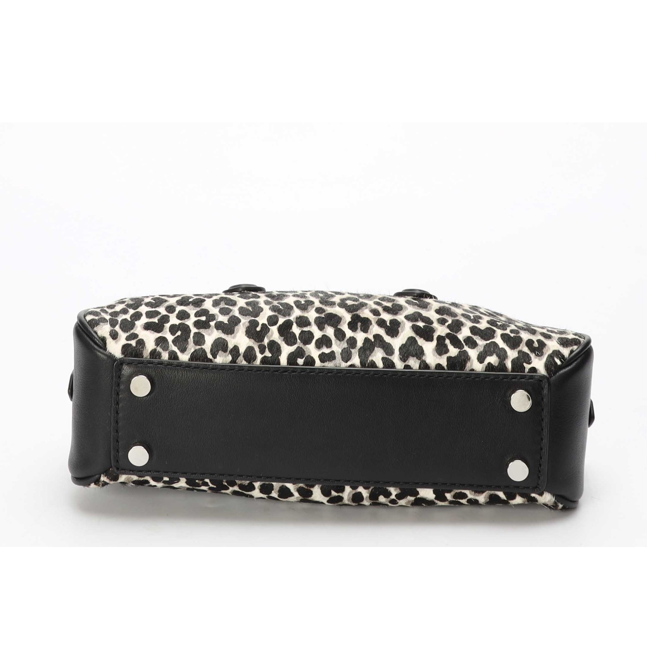 Michael Kors Lulu Small Leopard Print  Satchel