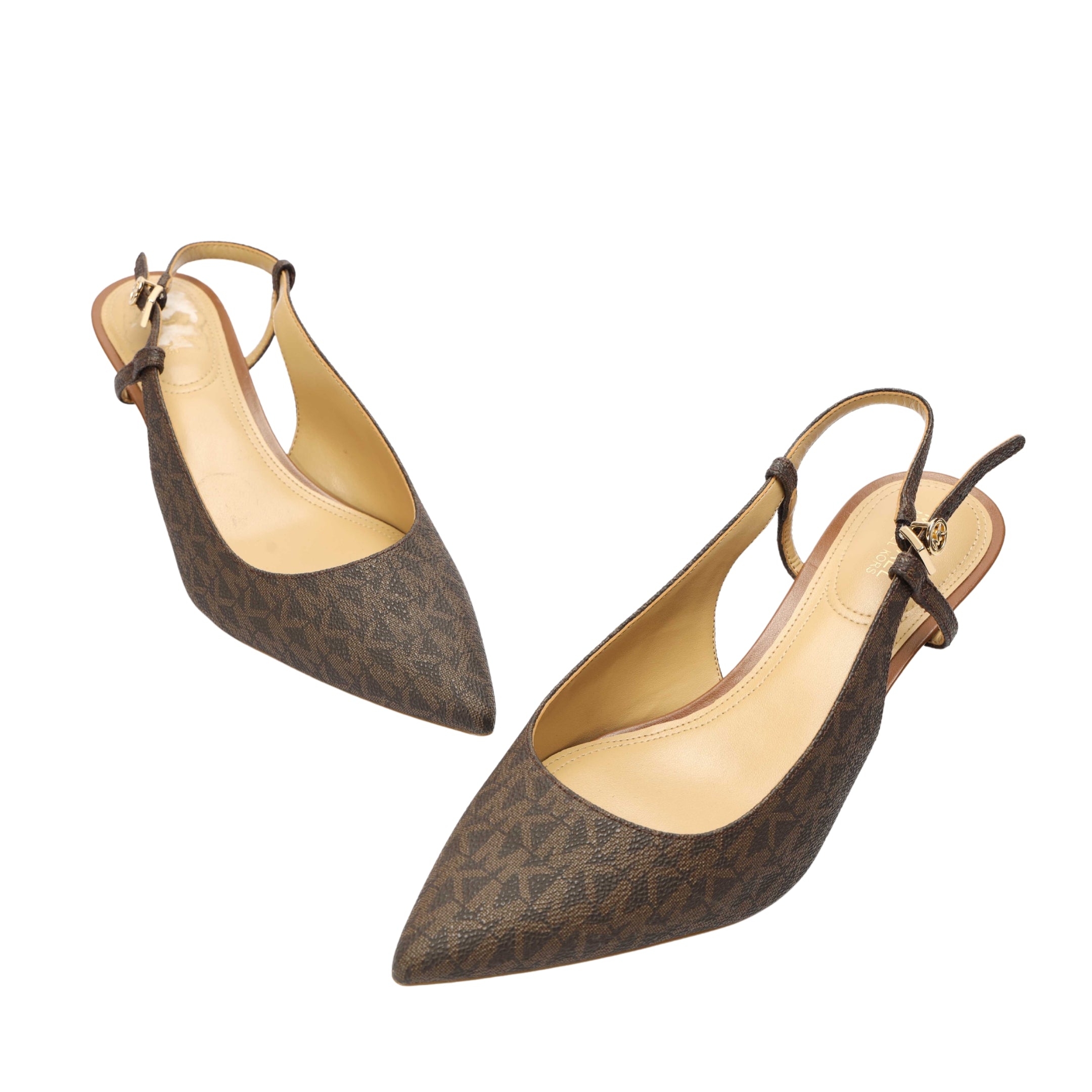 Michael Kors Amali Signature Logo Pumps