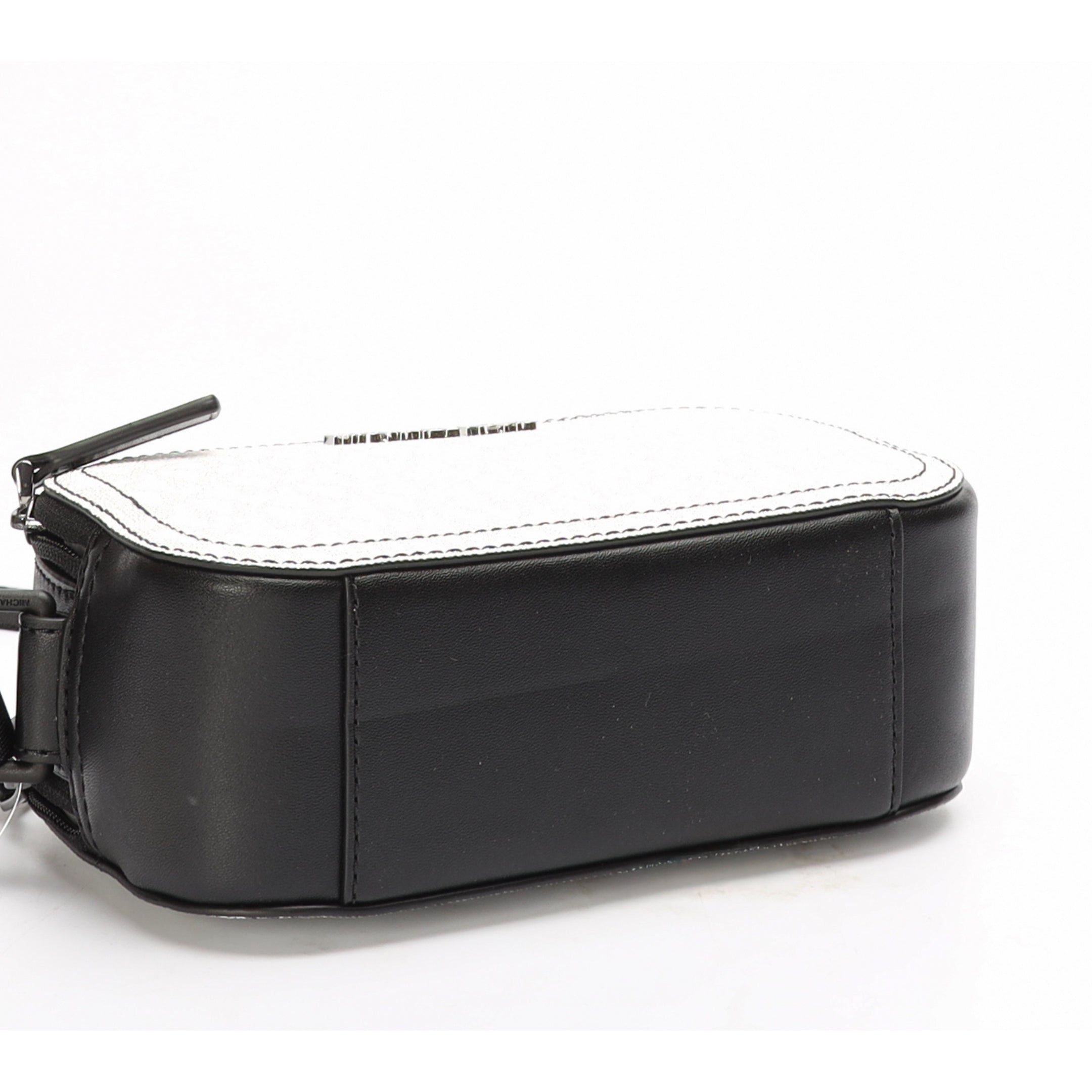 Michael Kors B&W Logo Camera Crossbody Bag