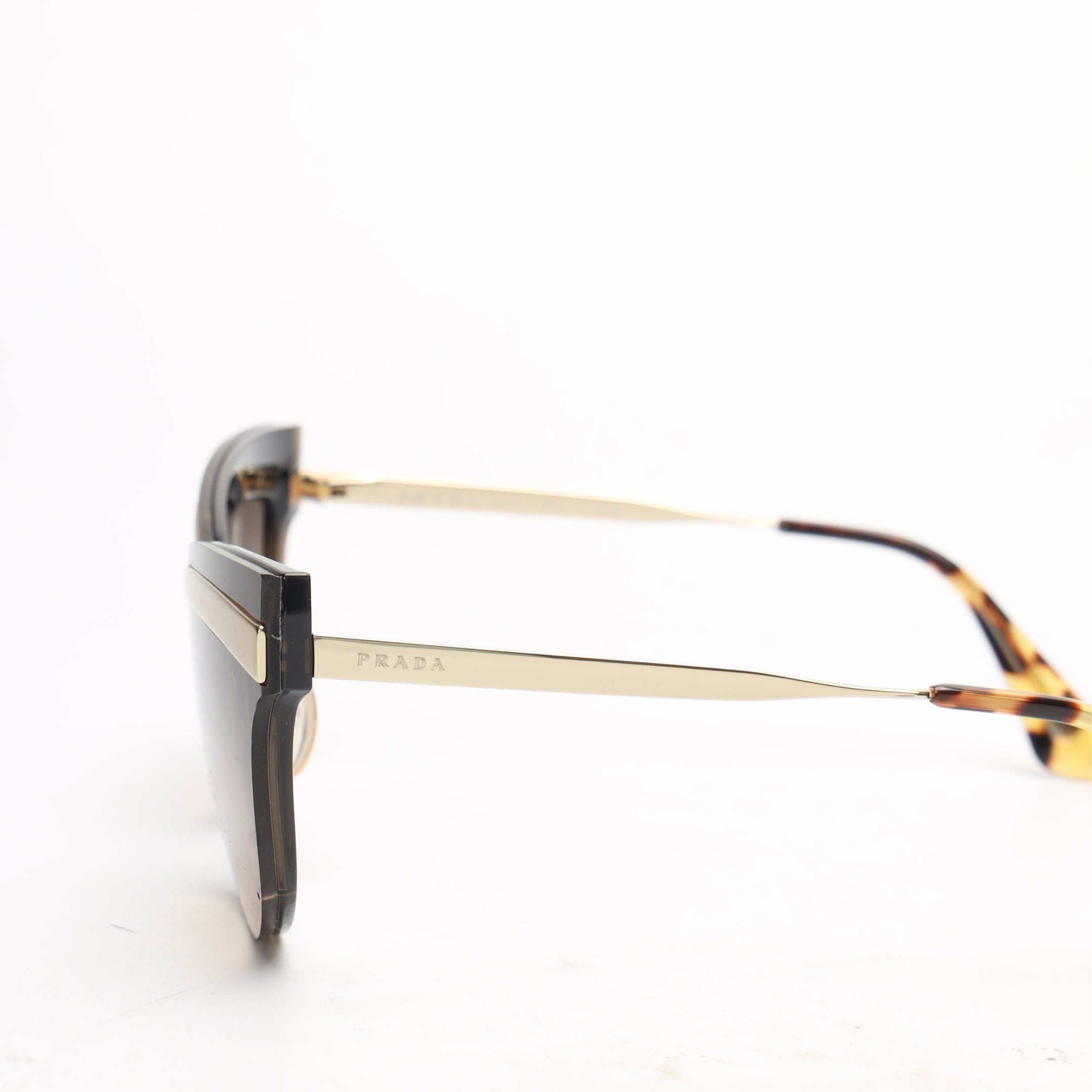 Prada Brown Catwalk Women's Sunglasses