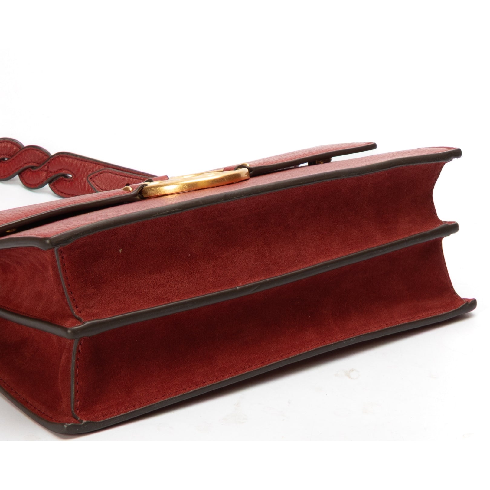 Tory Burch Miller Red Shoulder Bag