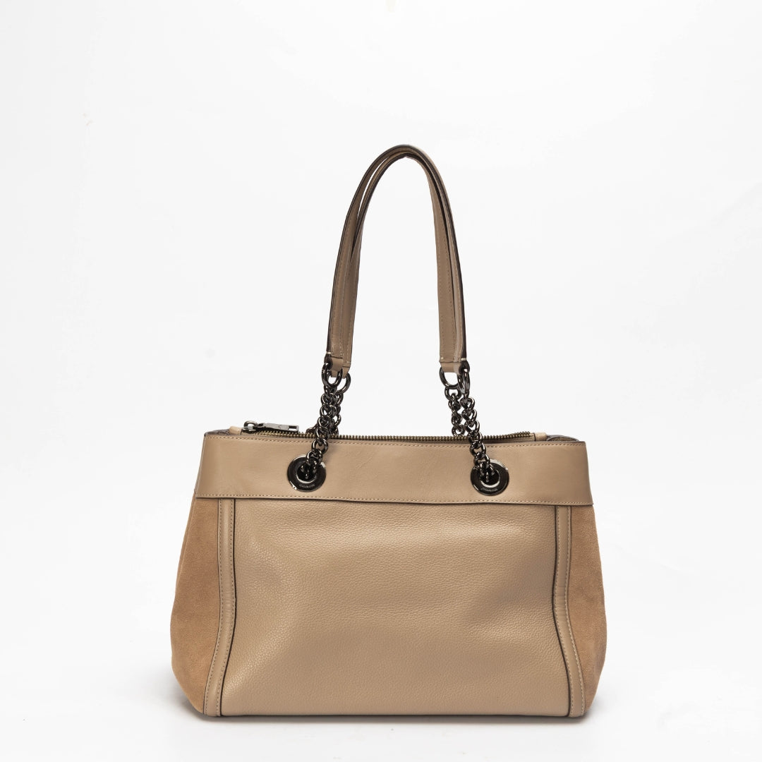 Coach Edie Floral Patchwork Shoulder Bag