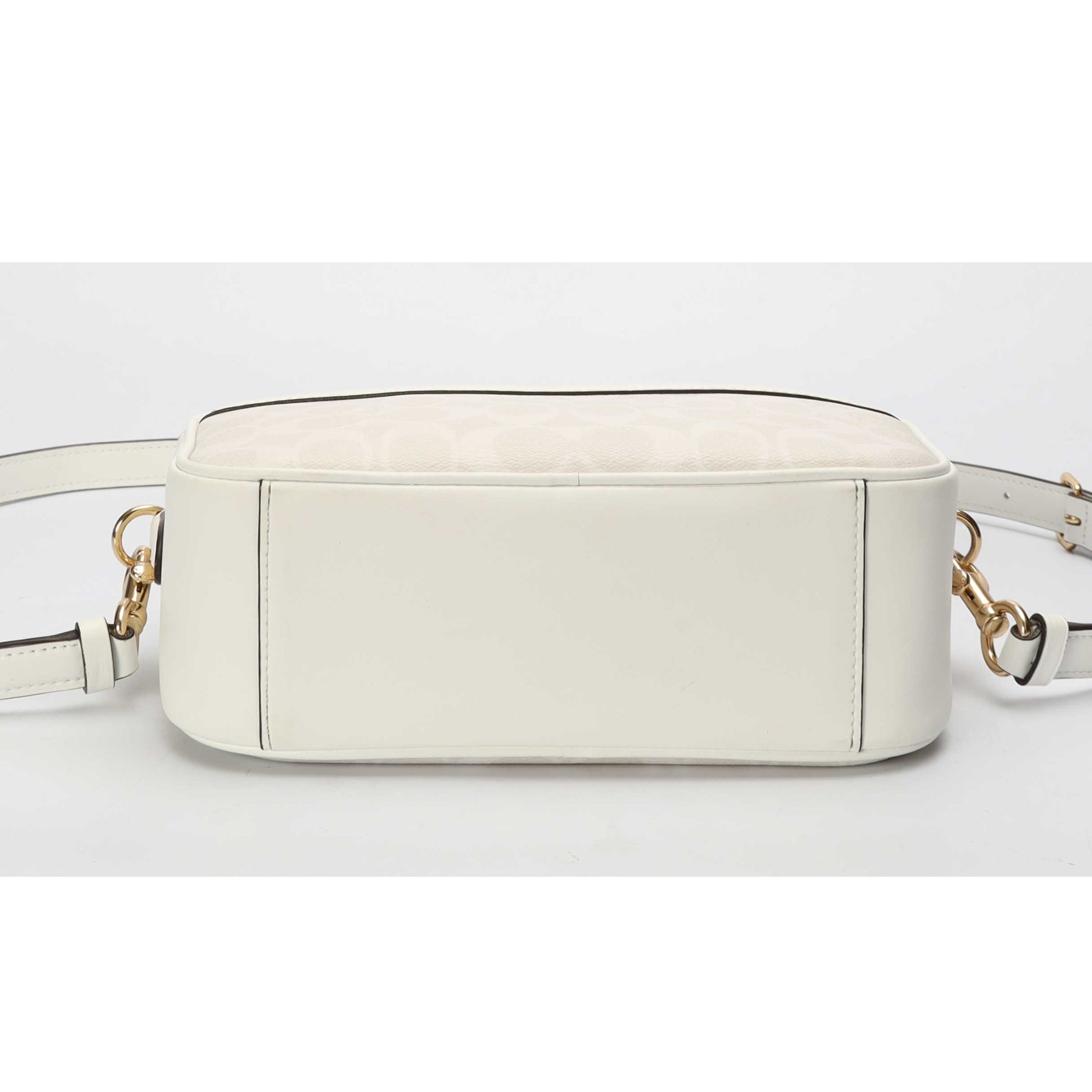 Coach White Jamie Camera Crossbody Bag