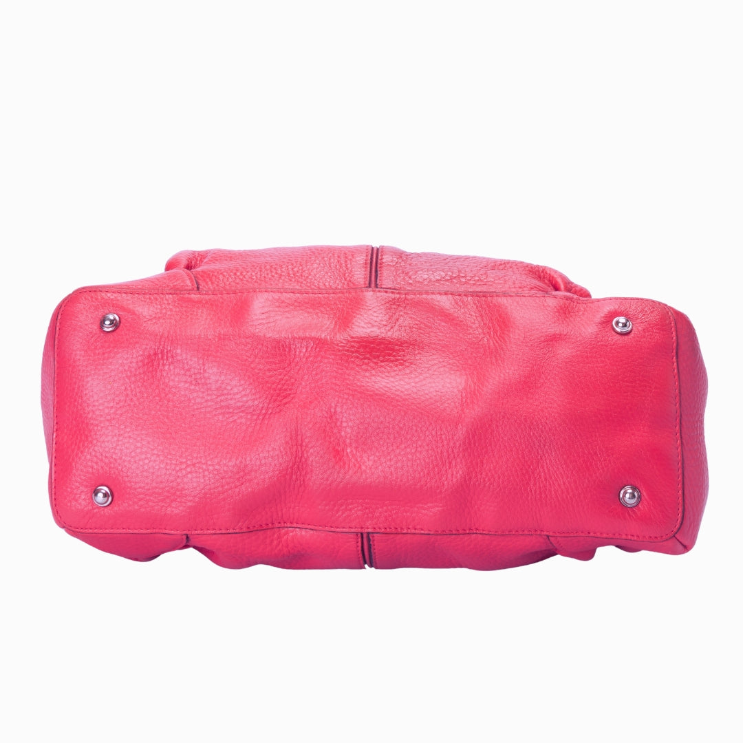 Balenciaga Pink Leather Shoulder Bag