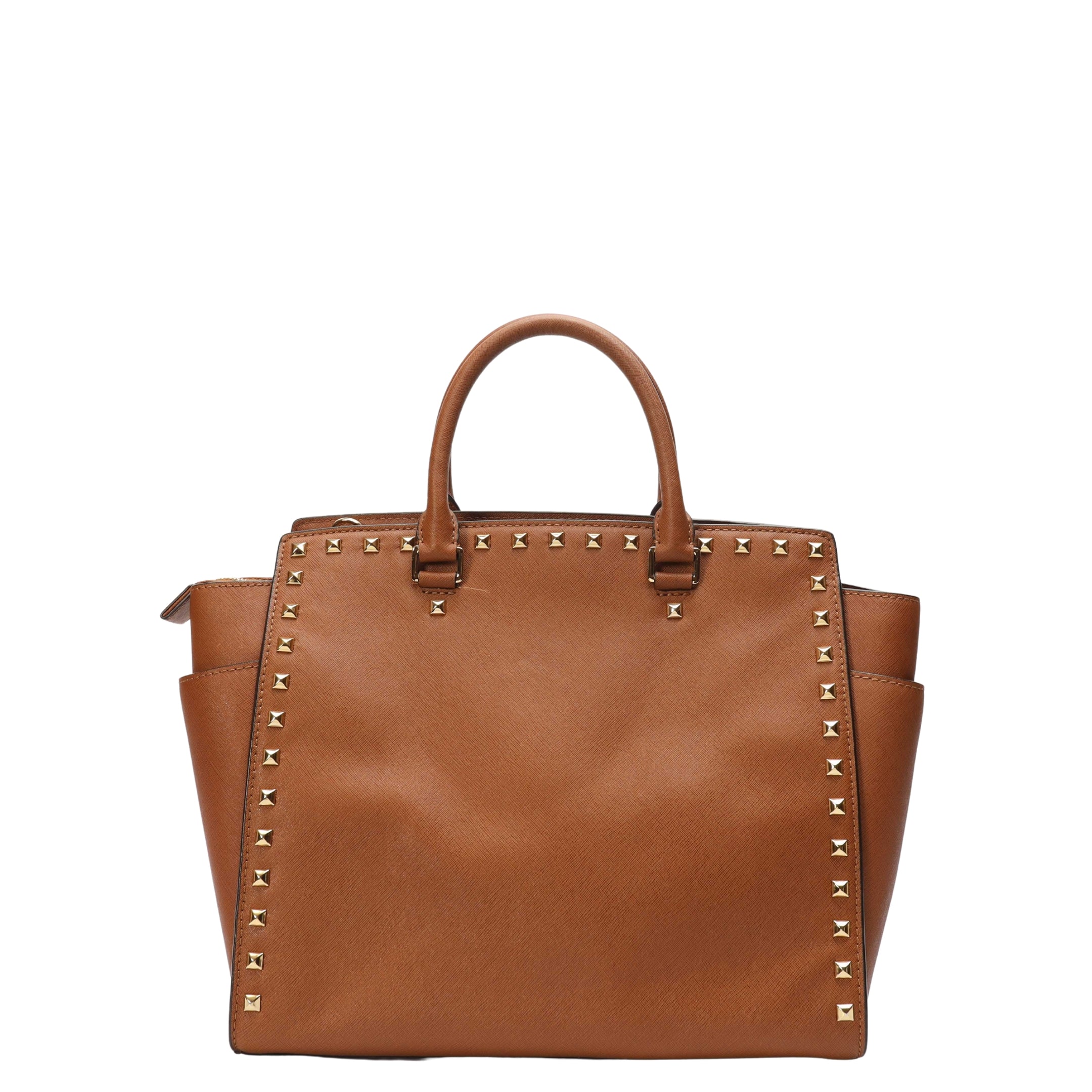 Michael Kors Studded Selma Satchel
