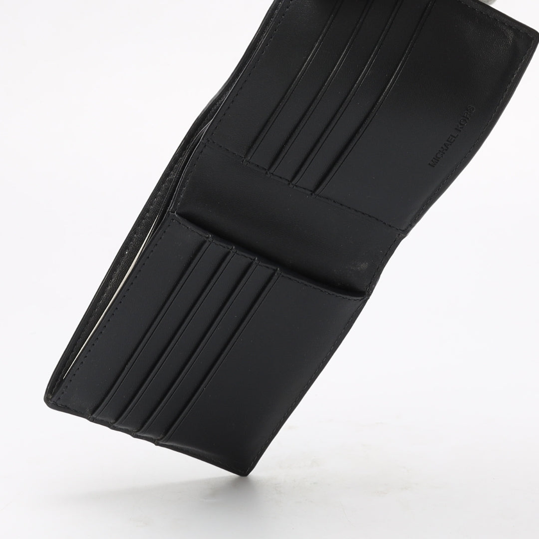 Michael Kors Harrison Logo Billfold Wallet With Passcase