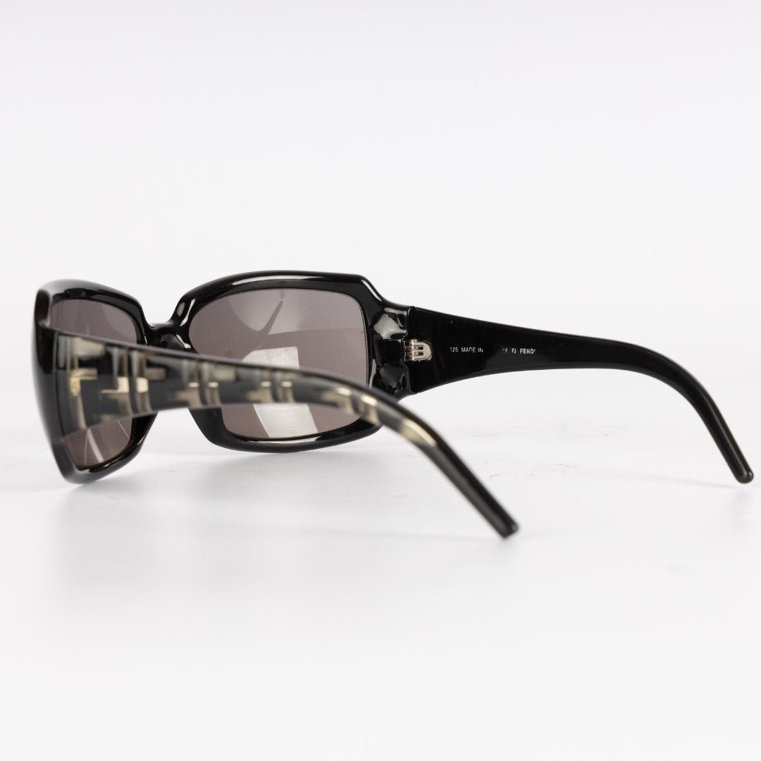 Fendi Vintage Logo Black Sunglasses