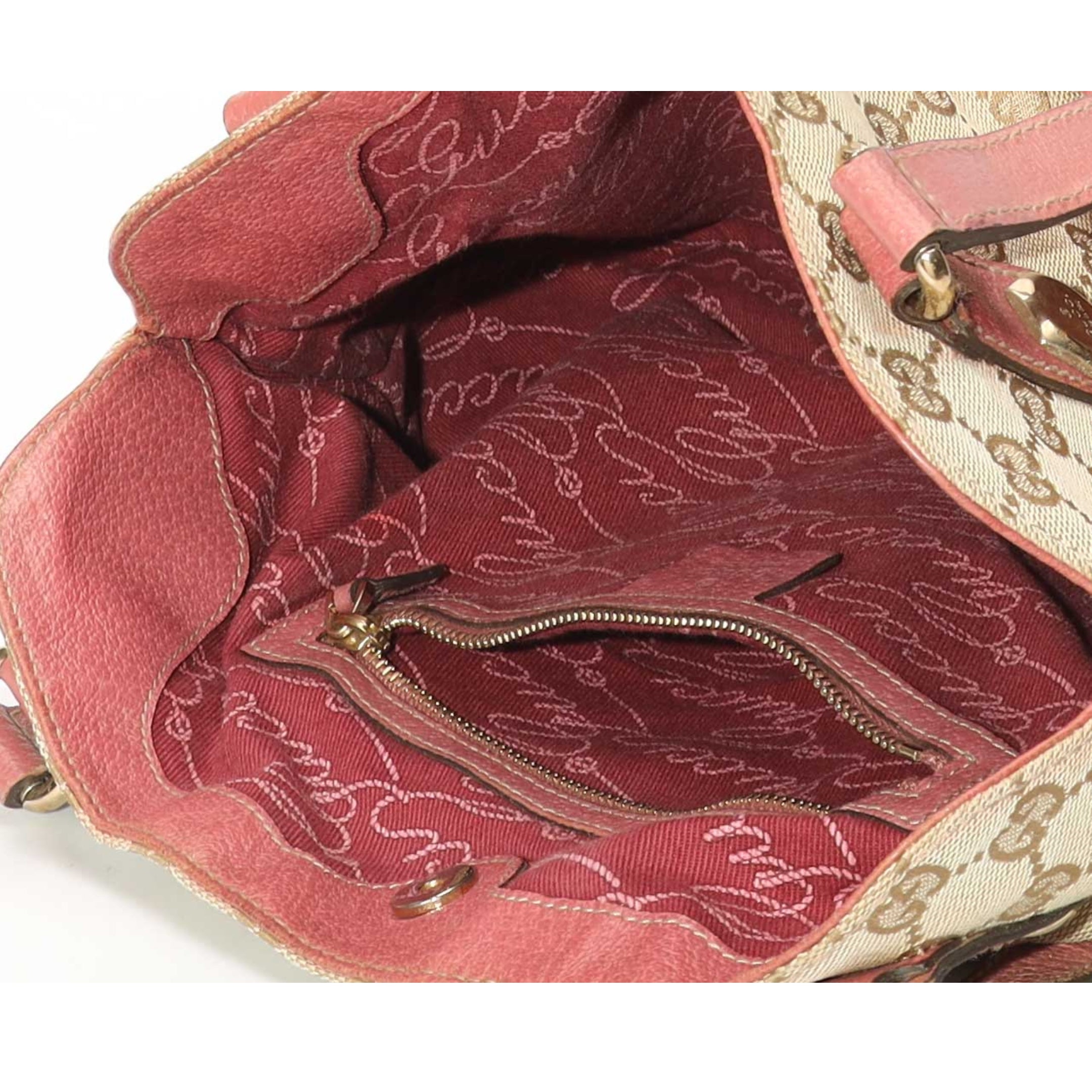 Gucci GG Jacquard Canvas Shoulder Tote