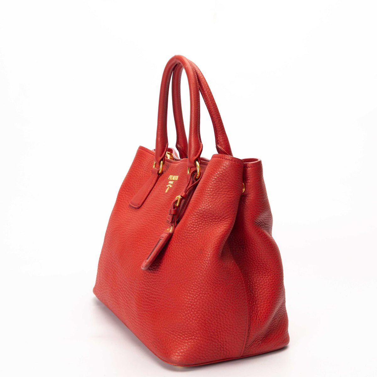 Prada Vitello Daino Convertible Tote