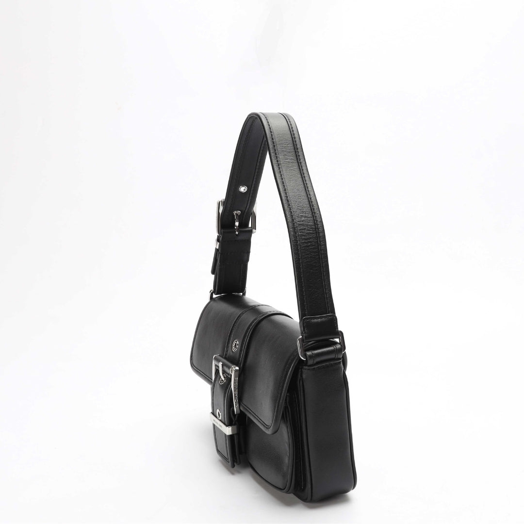 Michael Kors Black Colby Medium Shoulder Bag