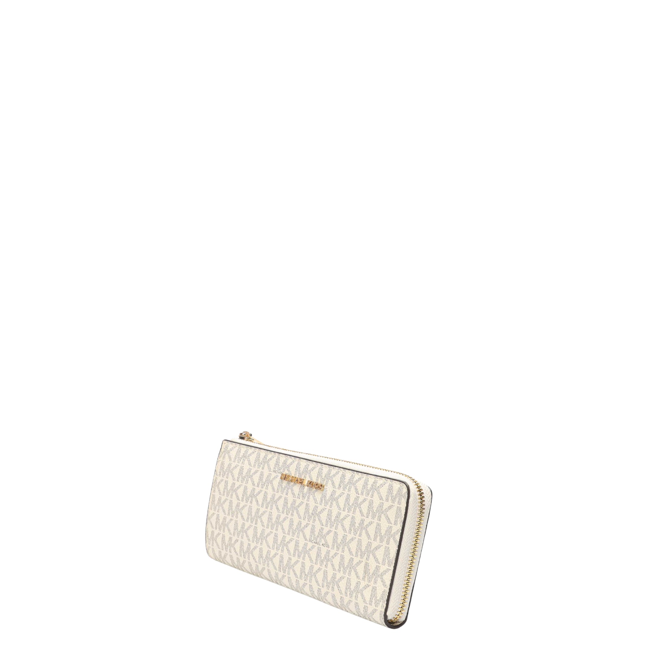 Michael Kors Vanilla Jet Set Zip Wallet