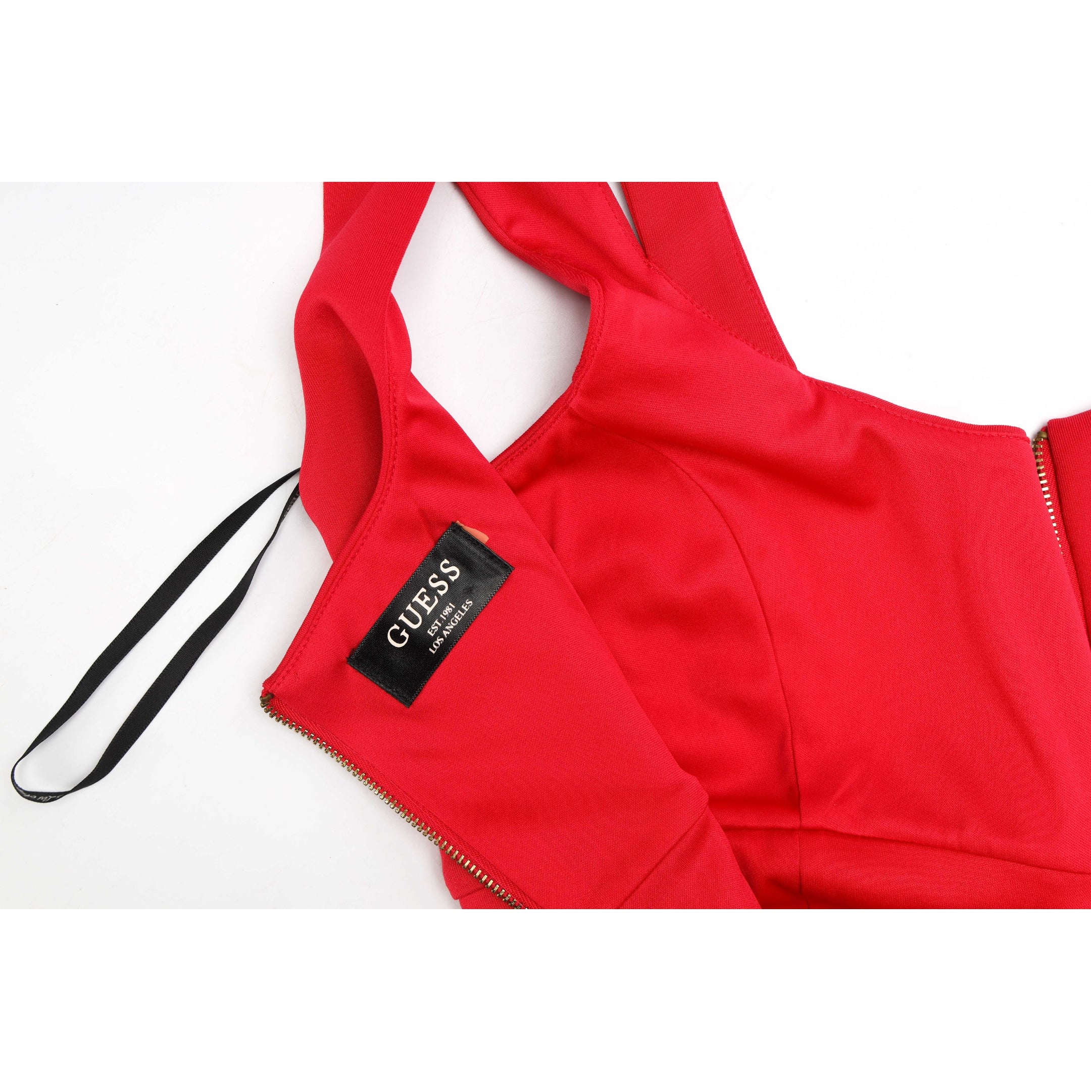 Guess Red Scuba Bodycon Dress