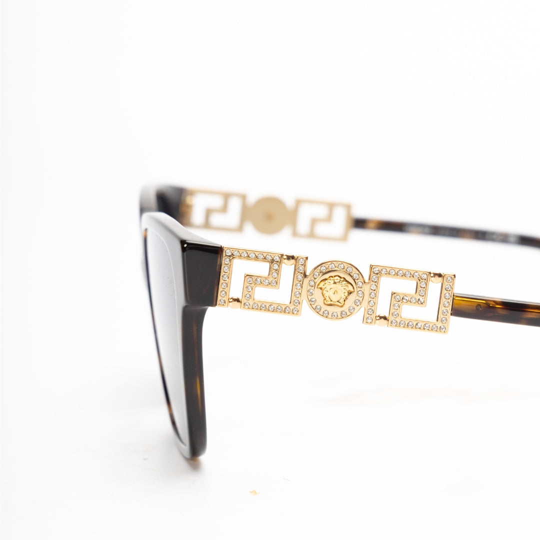 Versace Women Full Rim Butterfly Sunglasses