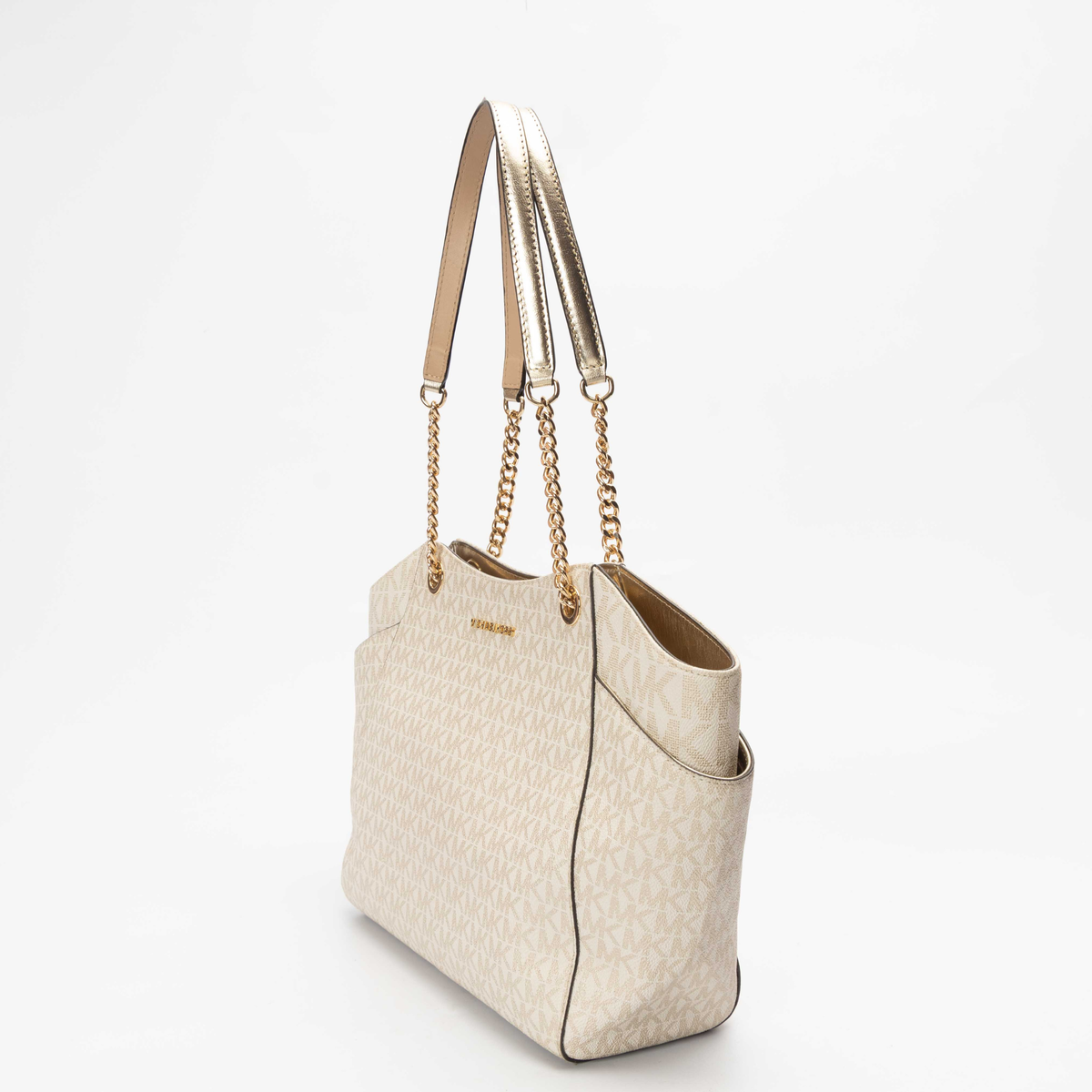 Michael Kors White Jet Set Tote