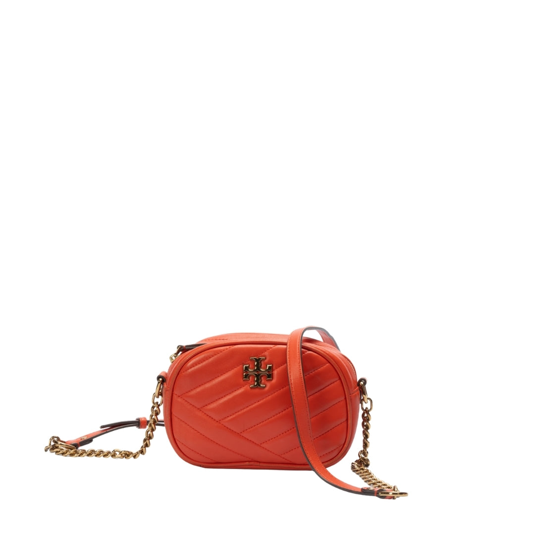 Tory Burch Kira Chevron Small Camera Bag