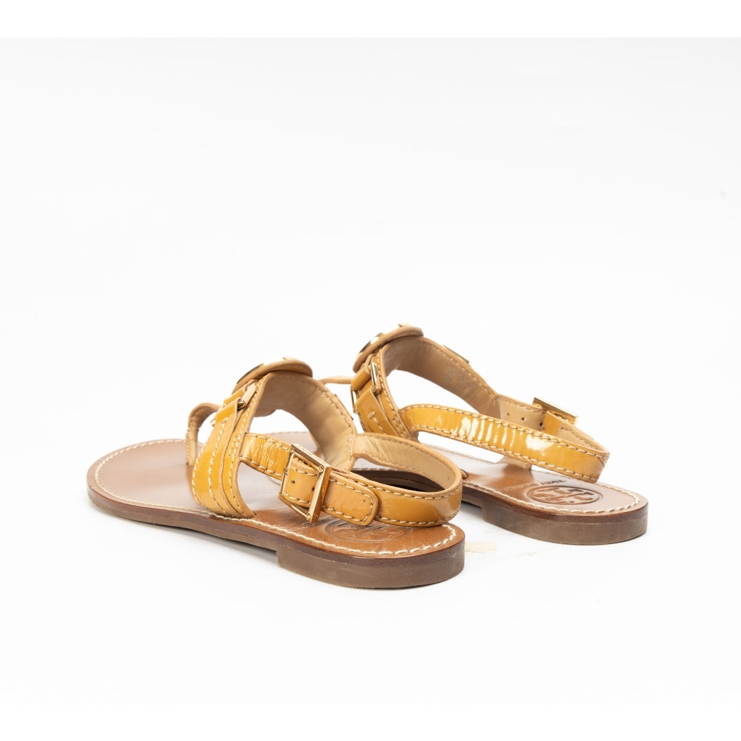 Tory Burch Miller Metal Logo Sandals