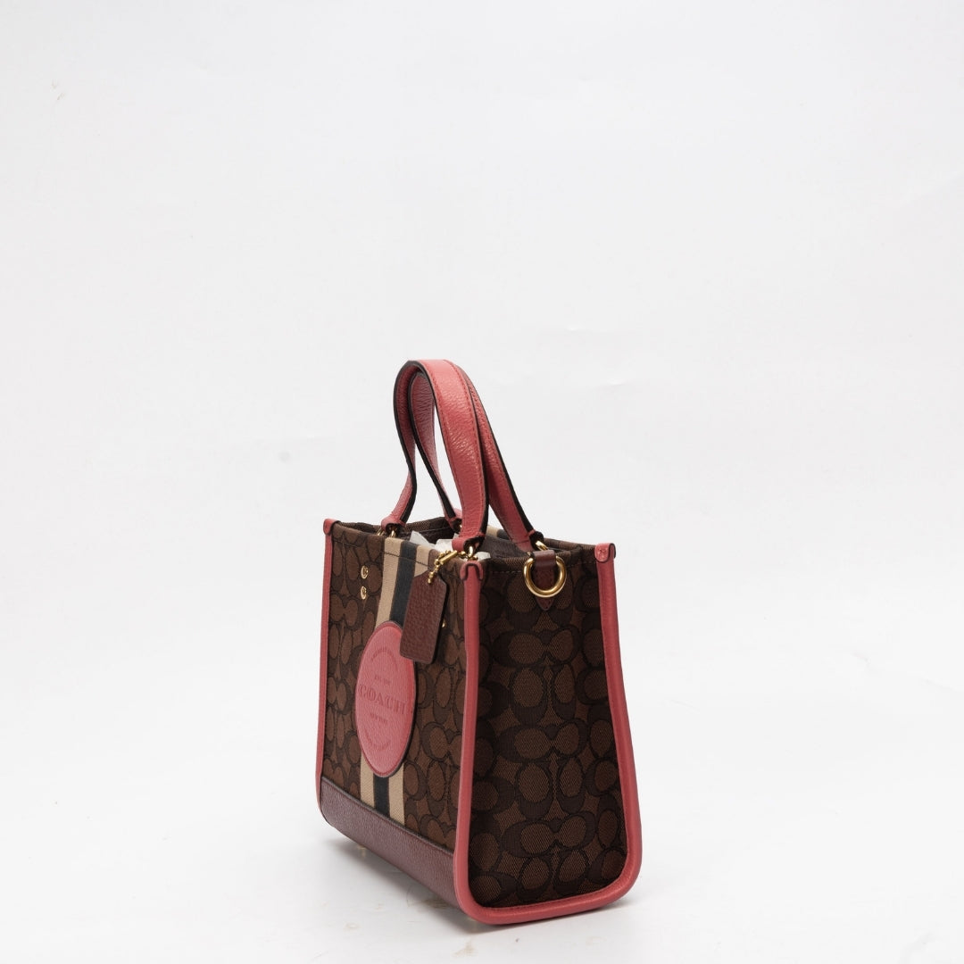 Coach Dempsey Signature Jacquard Carryall Bag